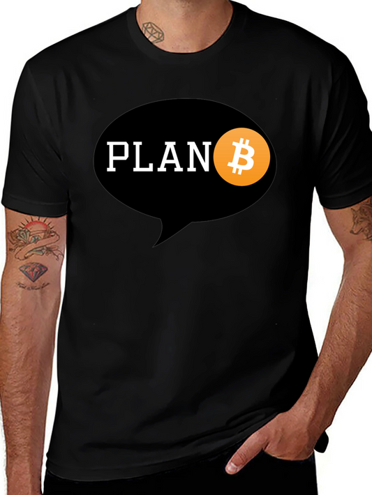 Plan B Bitcoin T-Shirt - Crypto Investor Tee