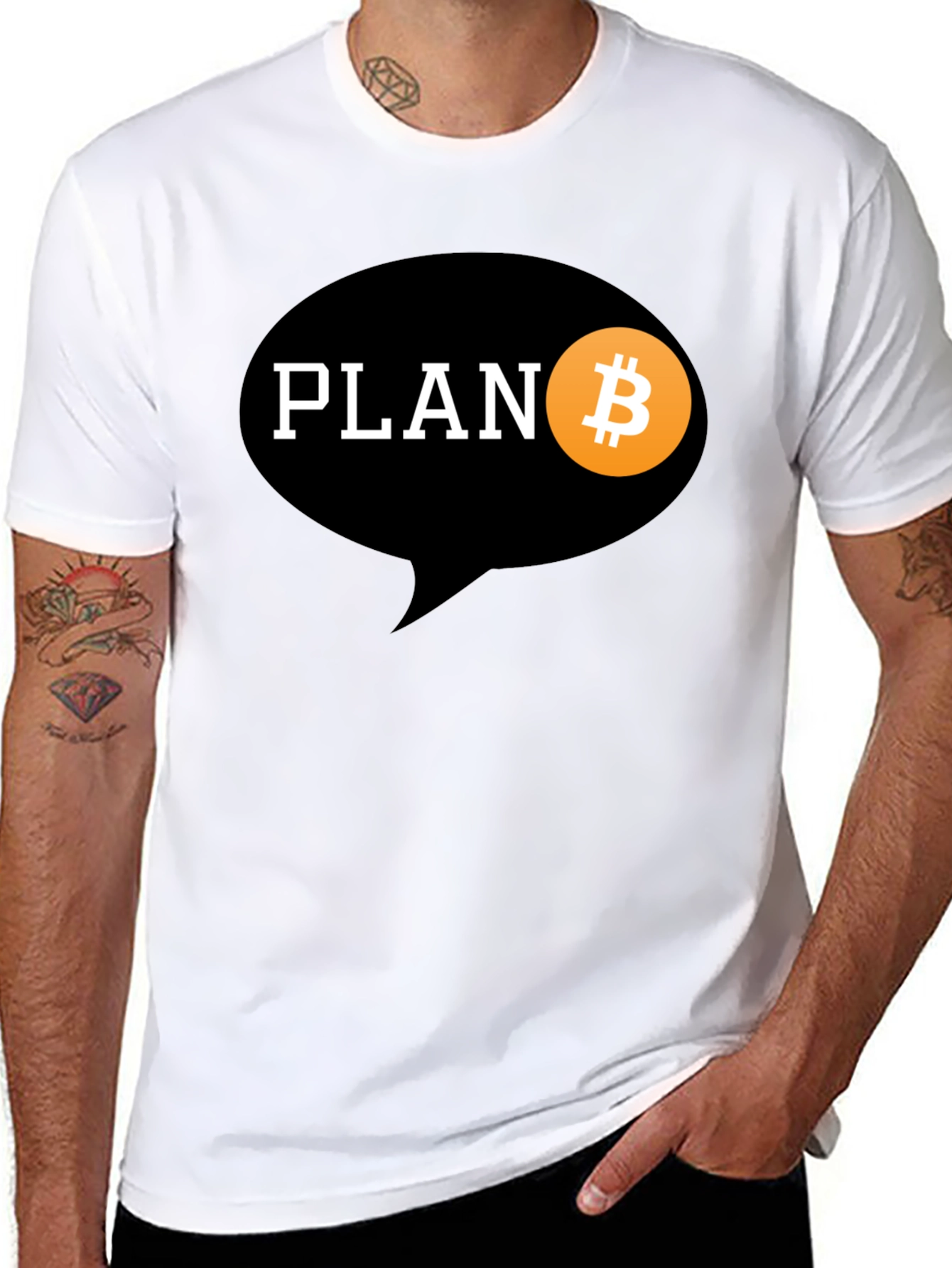 Plan B Bitcoin T-Shirt - Crypto Investor Tee