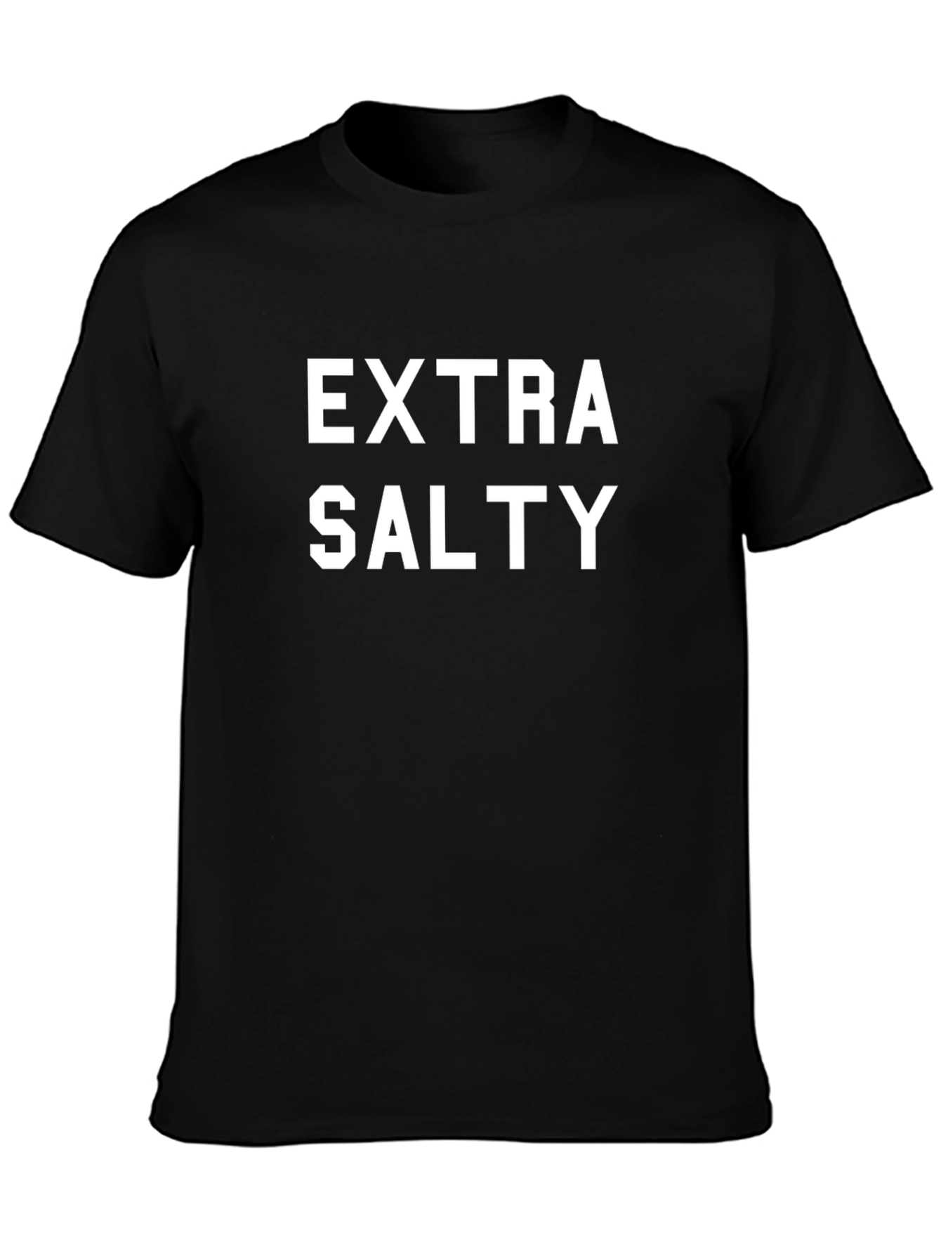 Extra Salty Graphic T-Shirt - Mens Black Tee