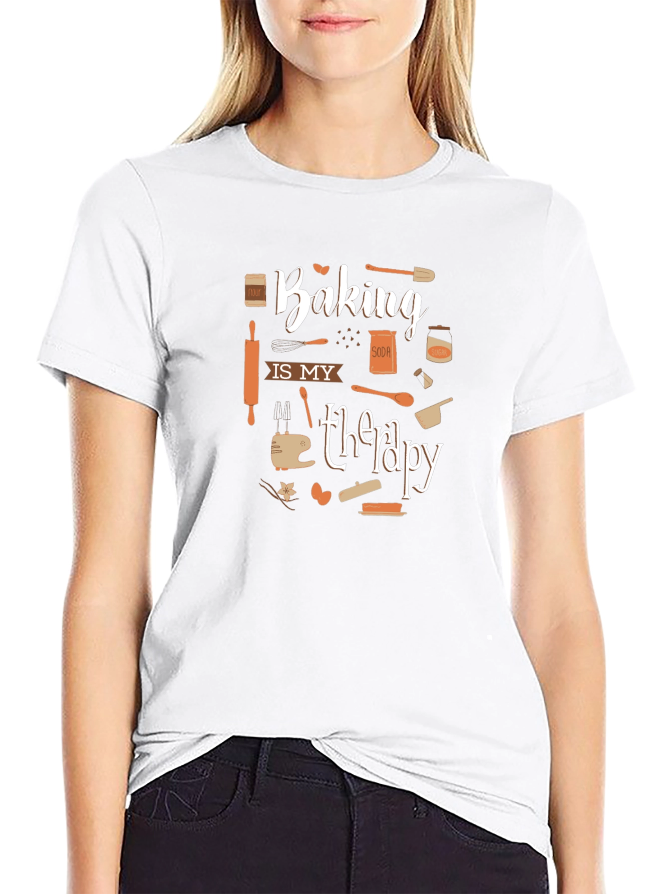 Baking is My Therapy T-Shirt