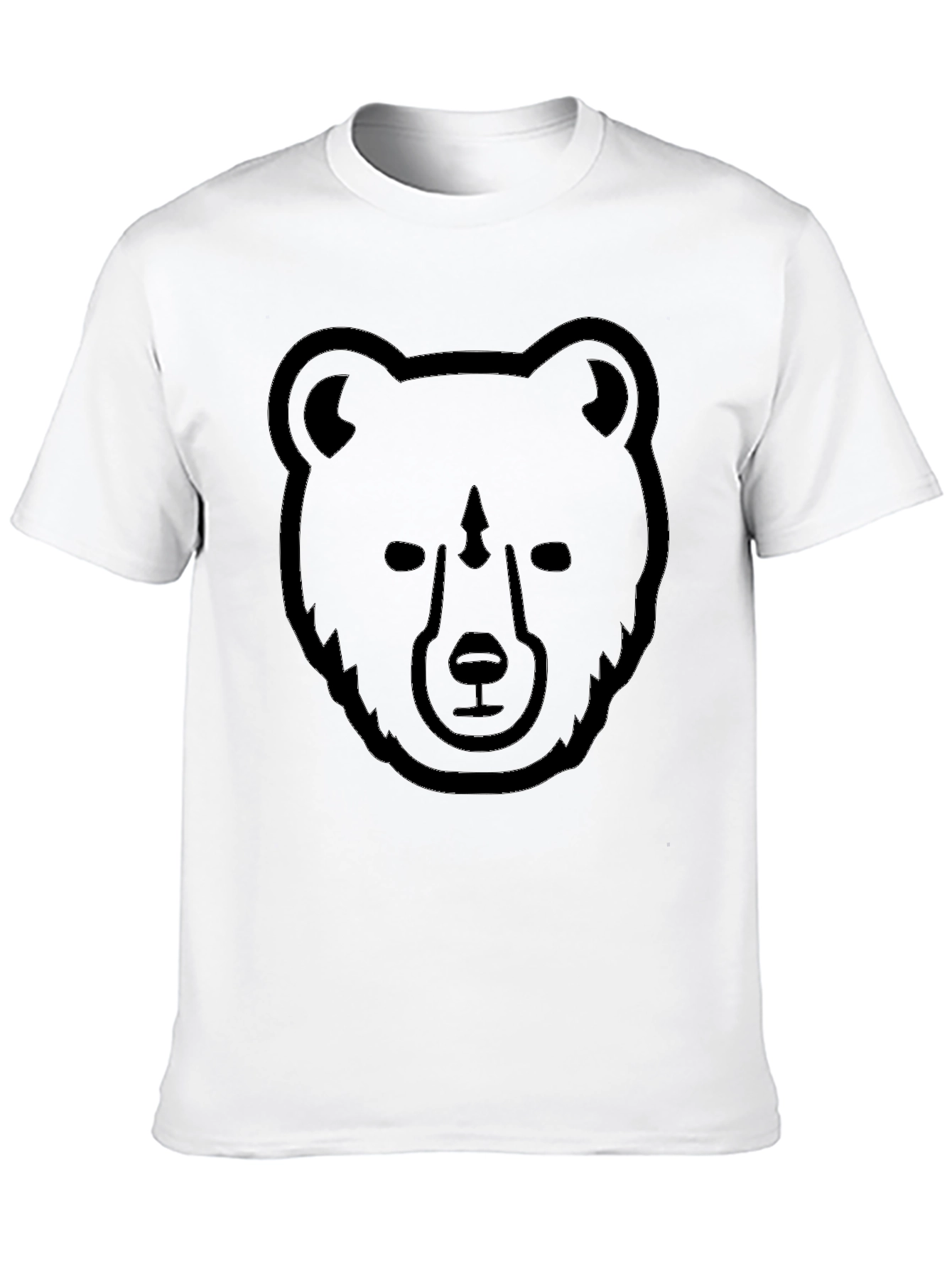 Black Bear Graphic T-Shirt - Stylish Animal Design