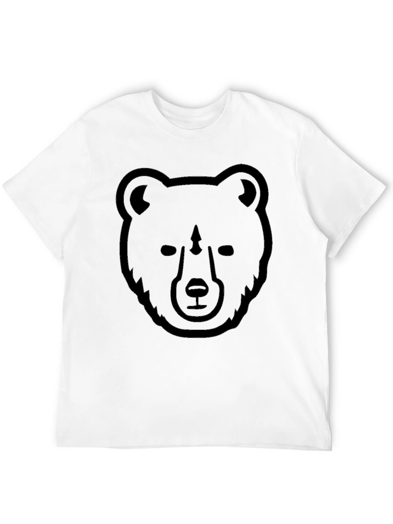Black Bear Graphic T-Shirt - Stylish Animal Design