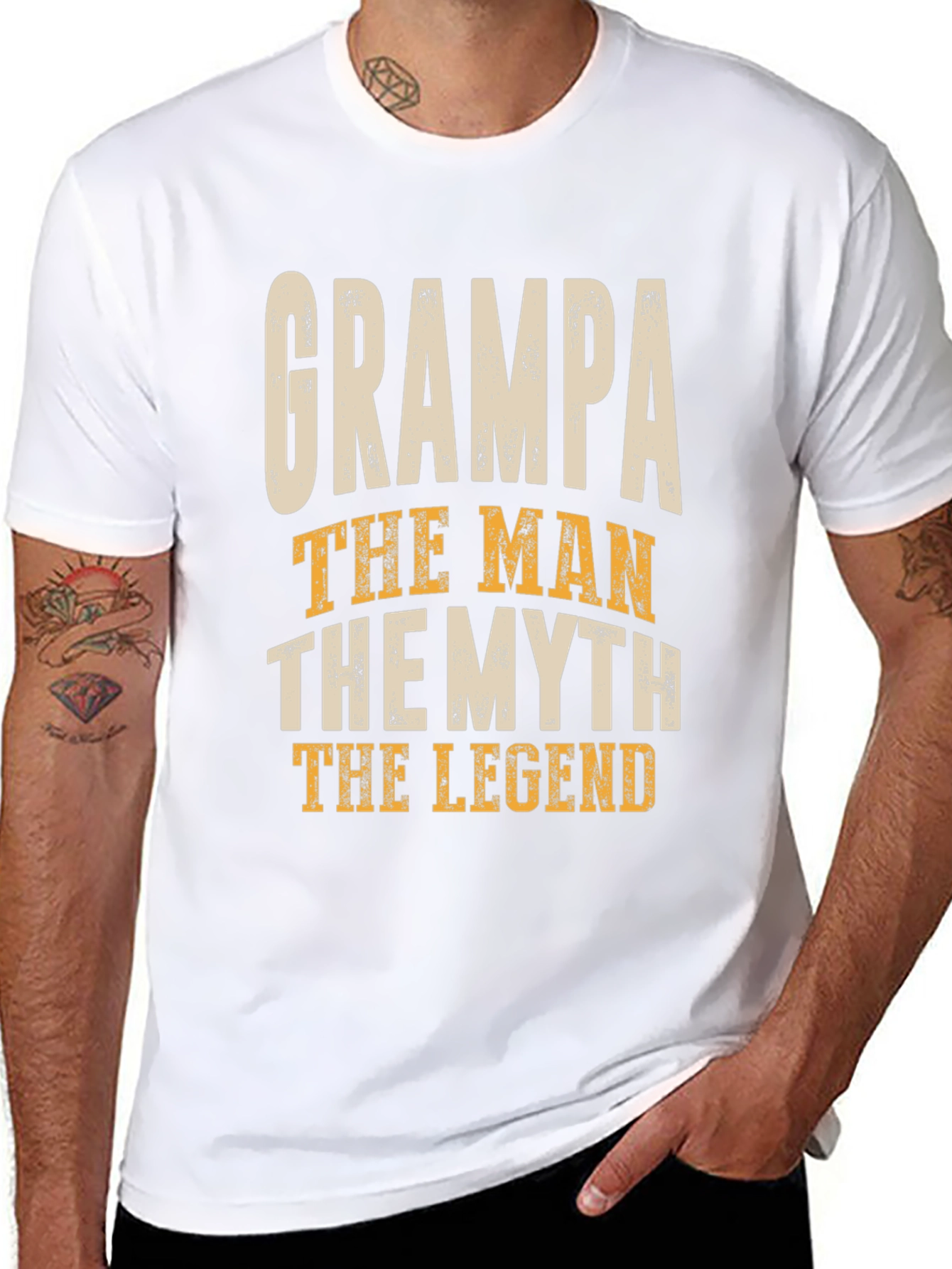 Grandpa The Man The Myth The Legend T-Shirt