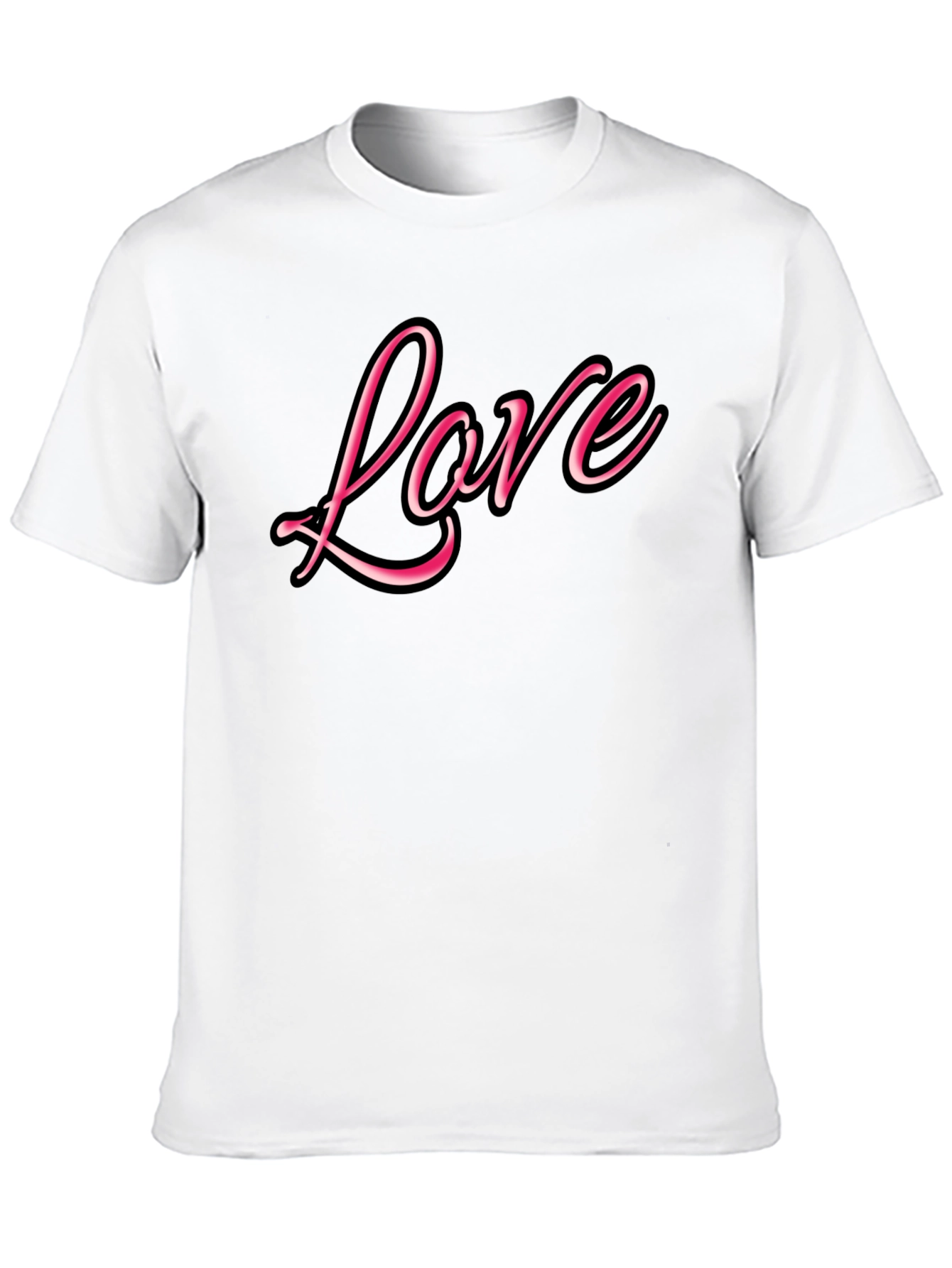 Love Graphic Black T-Shirt