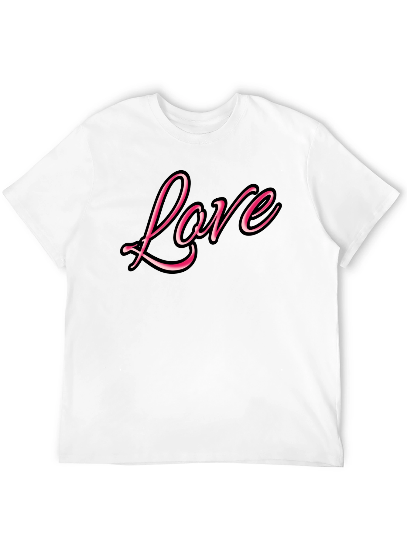 Love Graphic Black T-Shirt