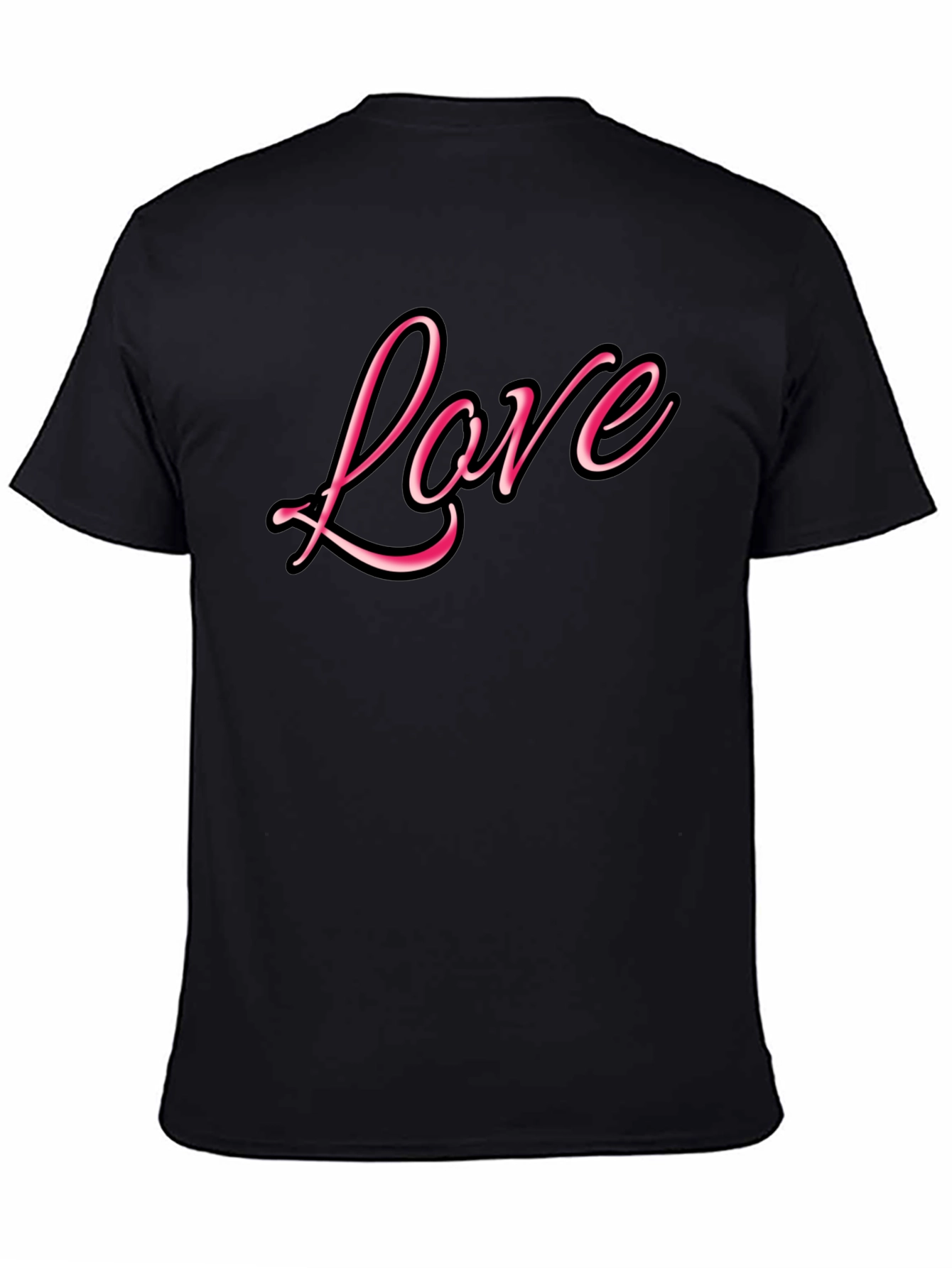 Love Graphic Black T-Shirt