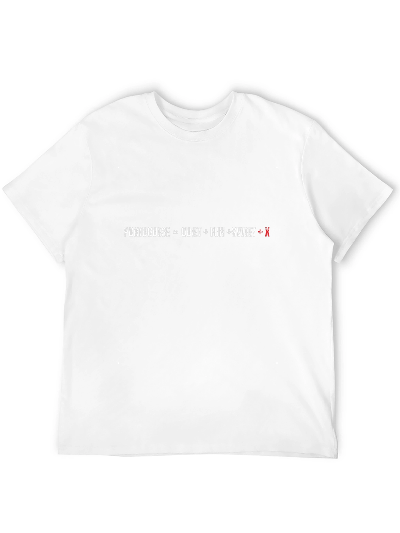Portuguese Fun Sweet Graphic T-Shirt