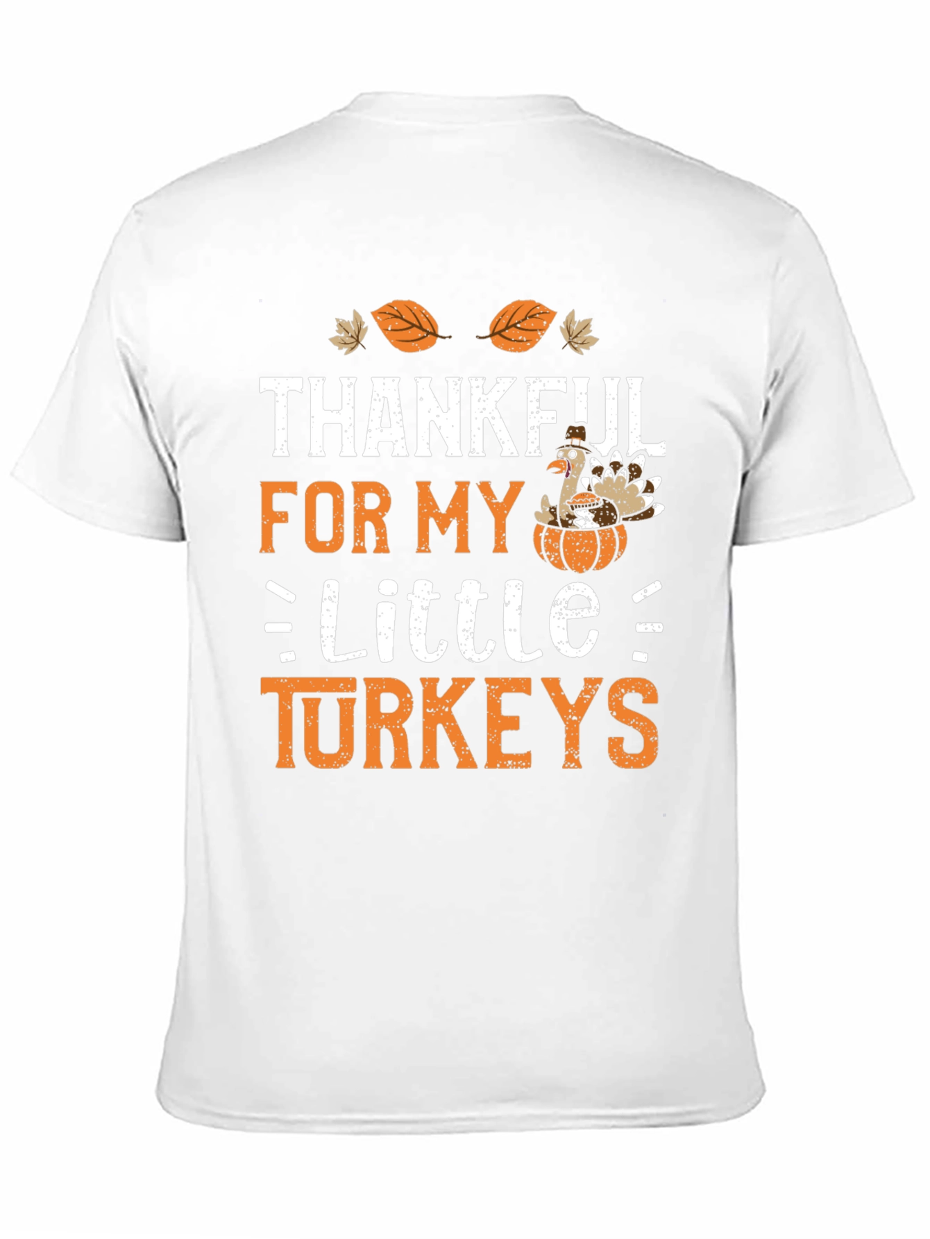 Thankful for Little Turkeys Graphic T-Shirt