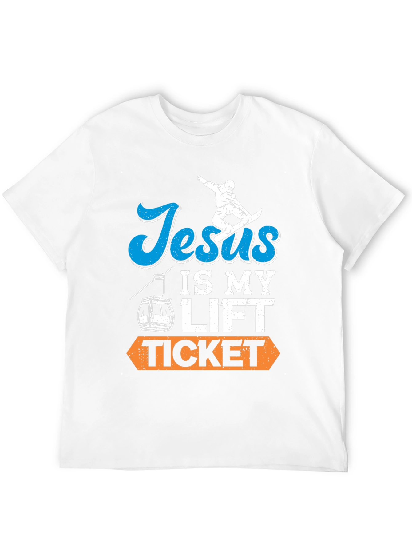 Jesus is My Lift Ticket Graphic Tee