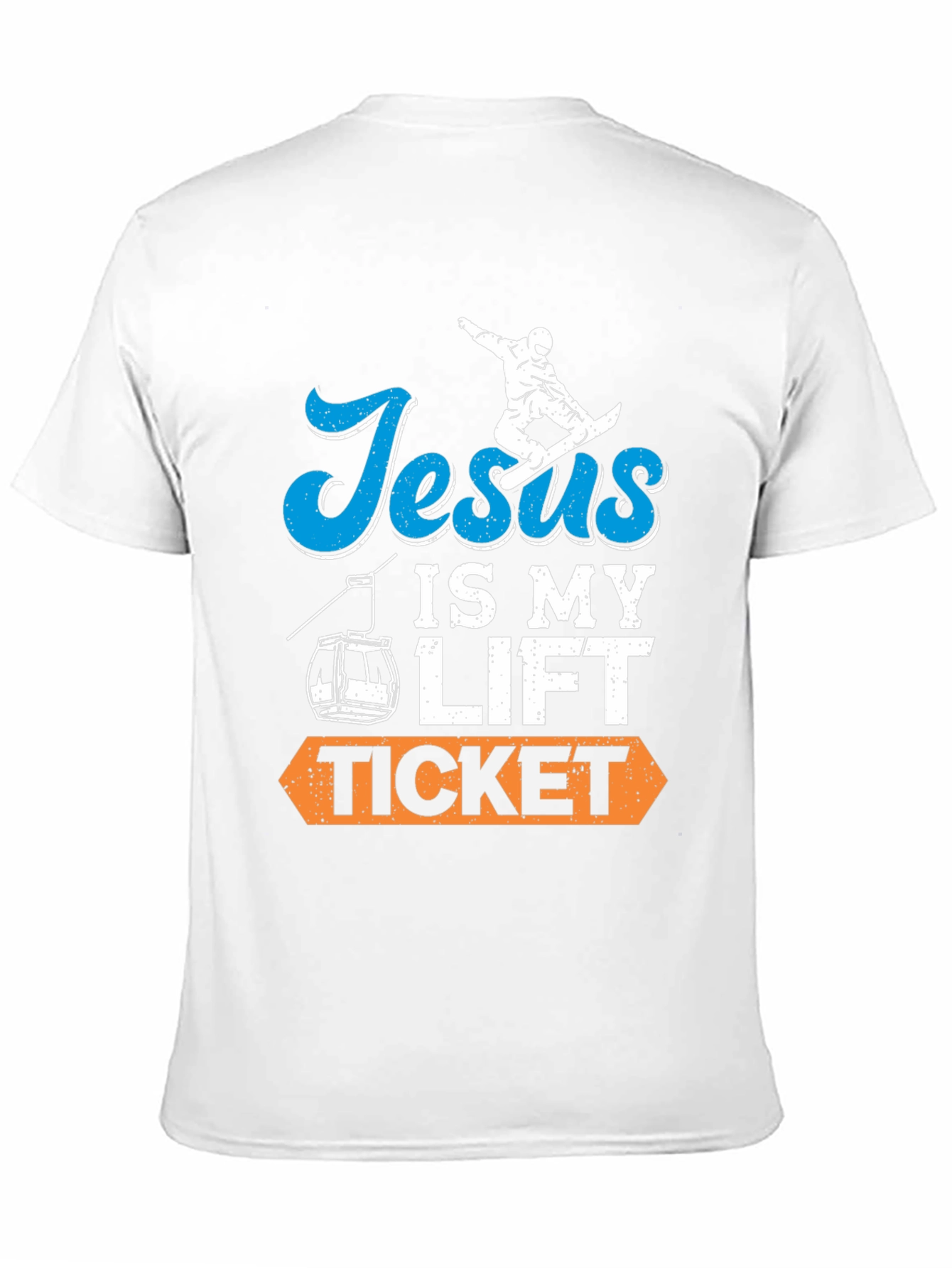 Jesus is My Lift Ticket Graphic Tee
