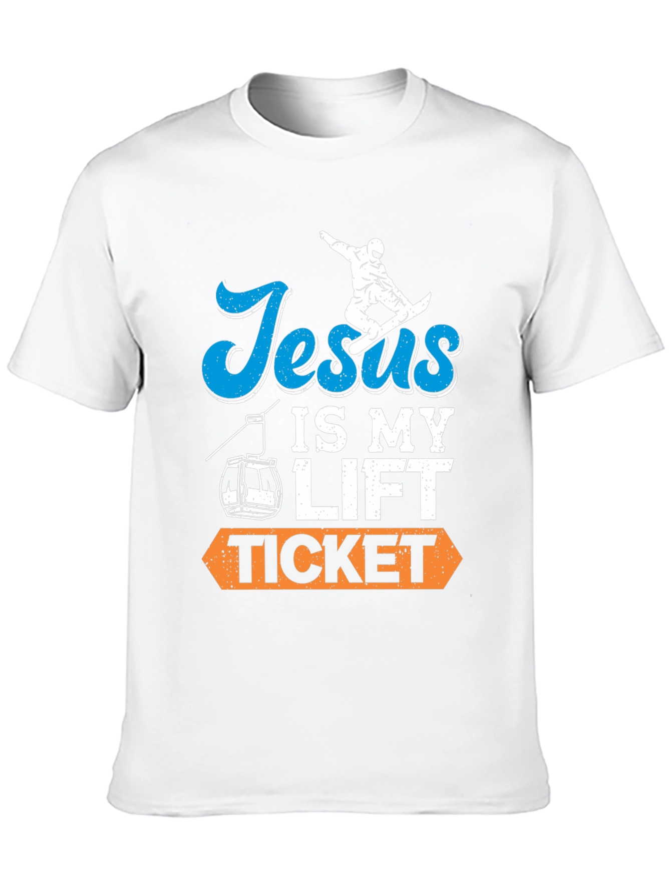 Jesus is My Lift Ticket Graphic Tee