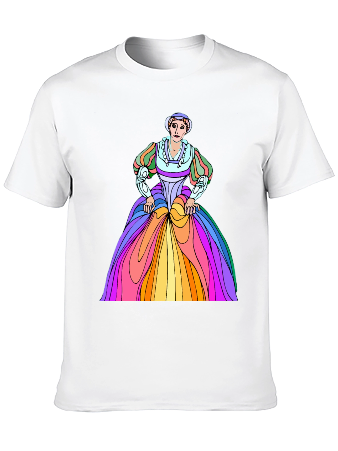 Colorful Renaissance Dress T-Shirt