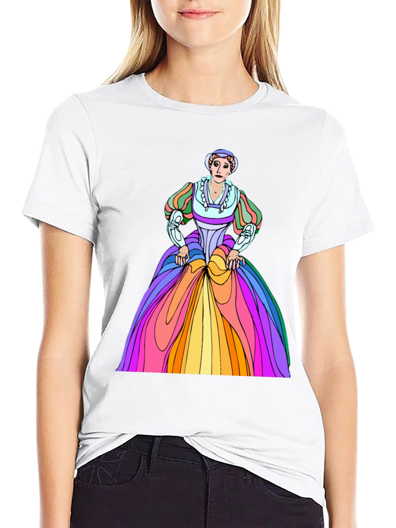 Colorful Renaissance Dress T-Shirt