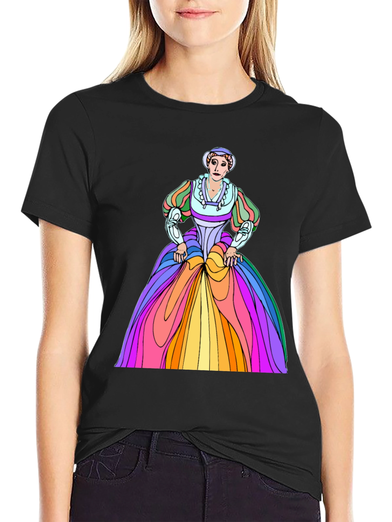 Colorful Renaissance Dress T-Shirt
