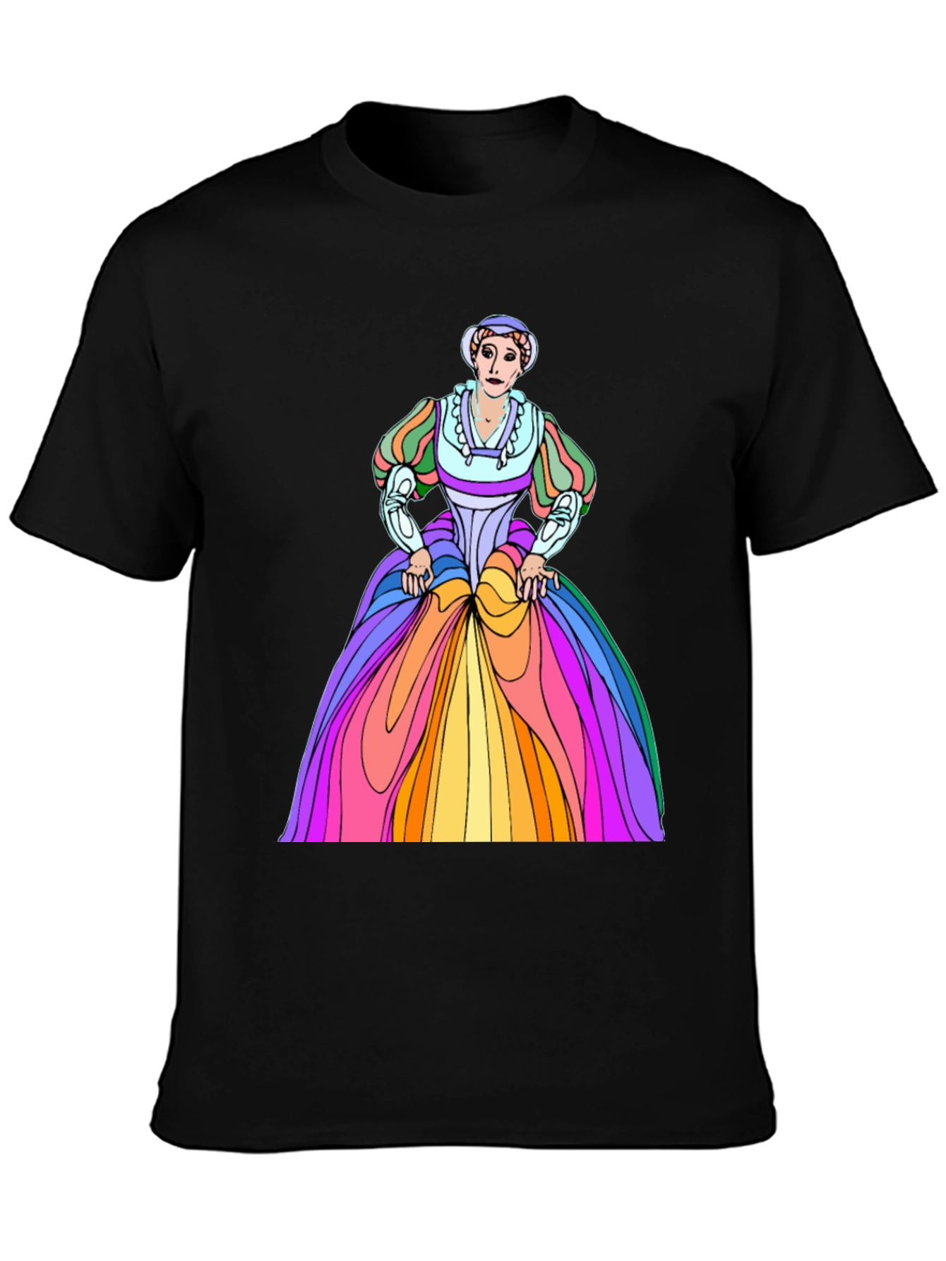 Colorful Renaissance Dress T-Shirt