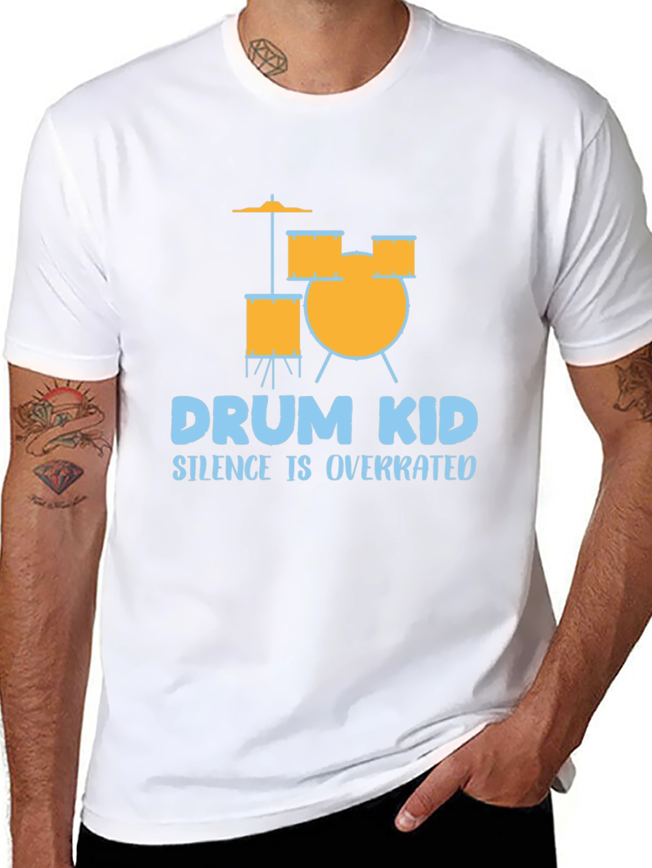 Drum Kid T-Shirt - Silence is Overrated