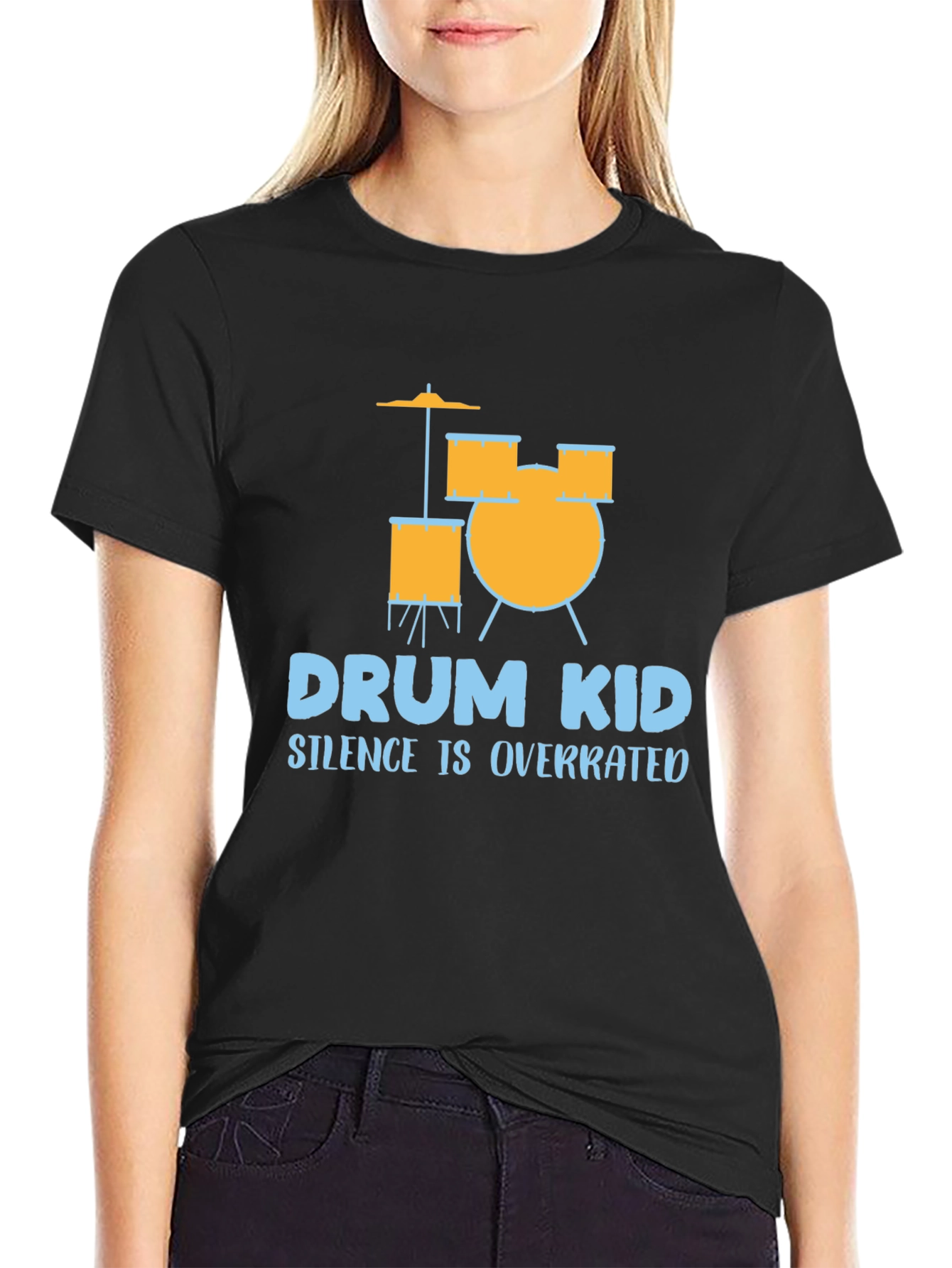 Drum Kid T-Shirt - Silence is Overrated