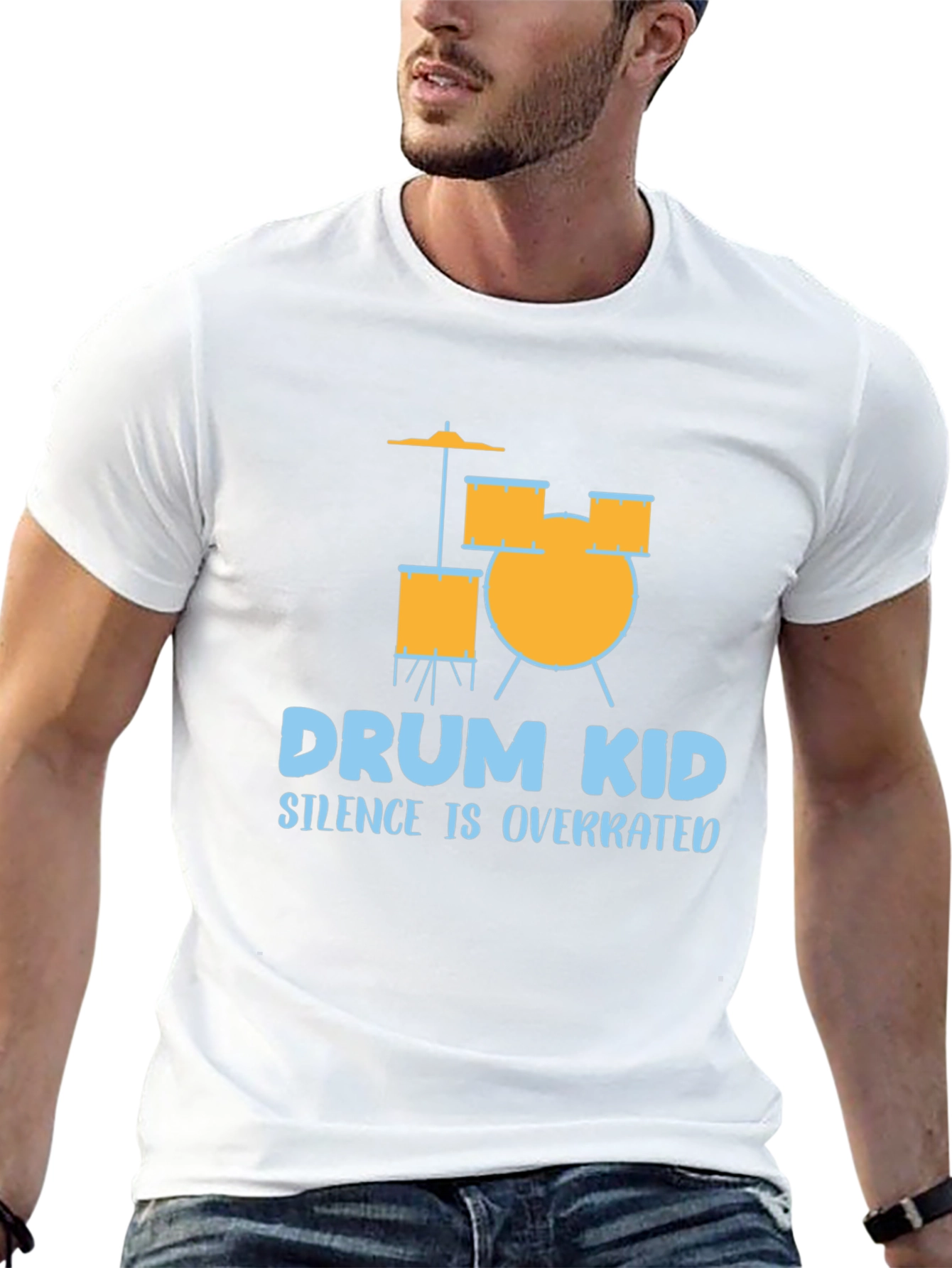 Drum Kid T-Shirt - Silence is Overrated