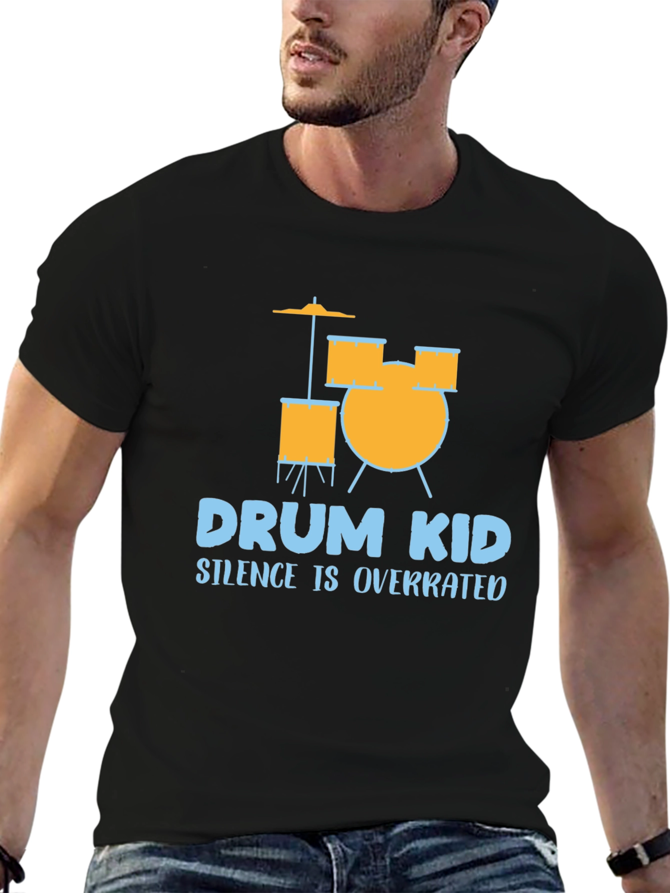 Drum Kid T-Shirt - Silence is Overrated