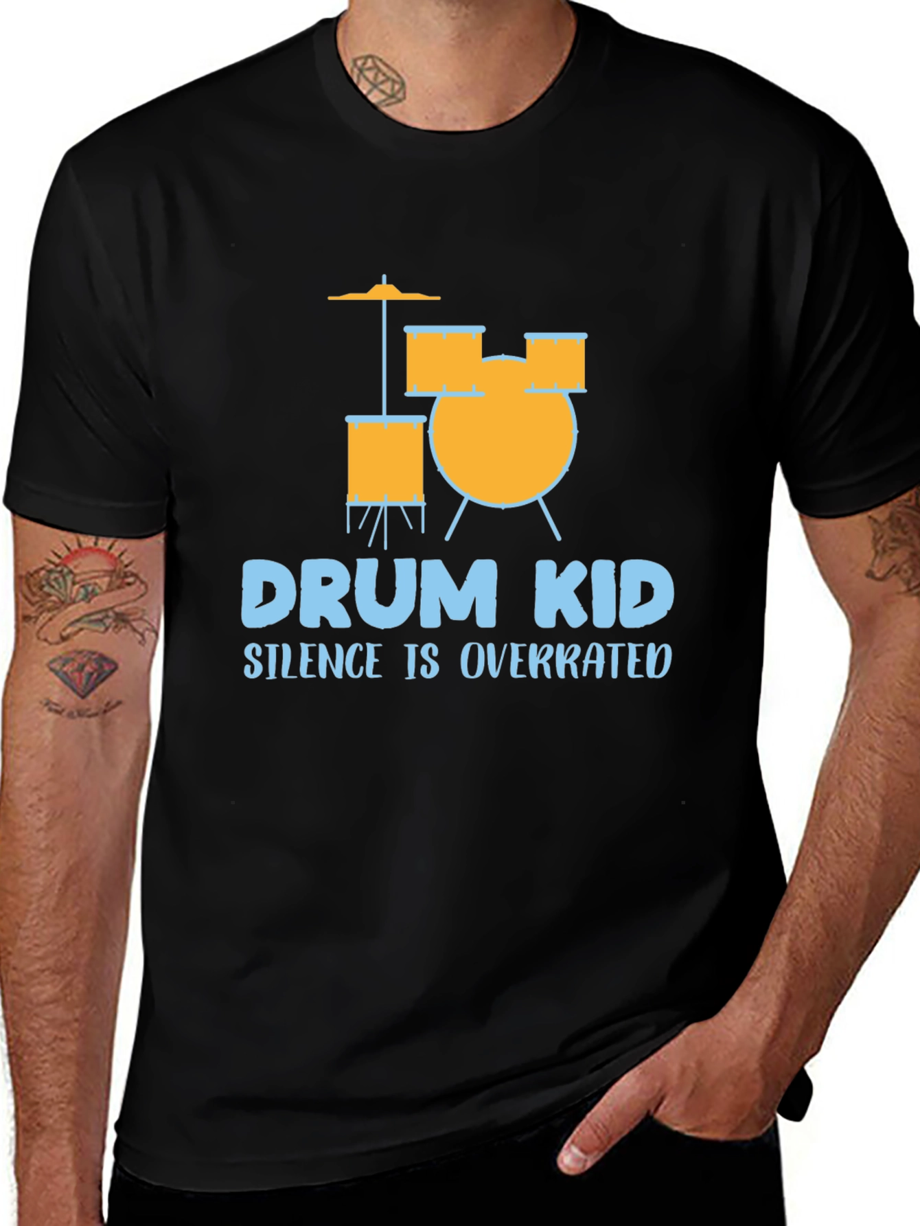 Drum Kid T-Shirt - Silence is Overrated