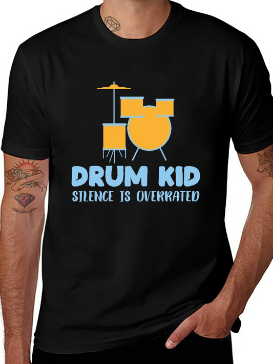 Drum Kid T-Shirt - Silence is Overrated