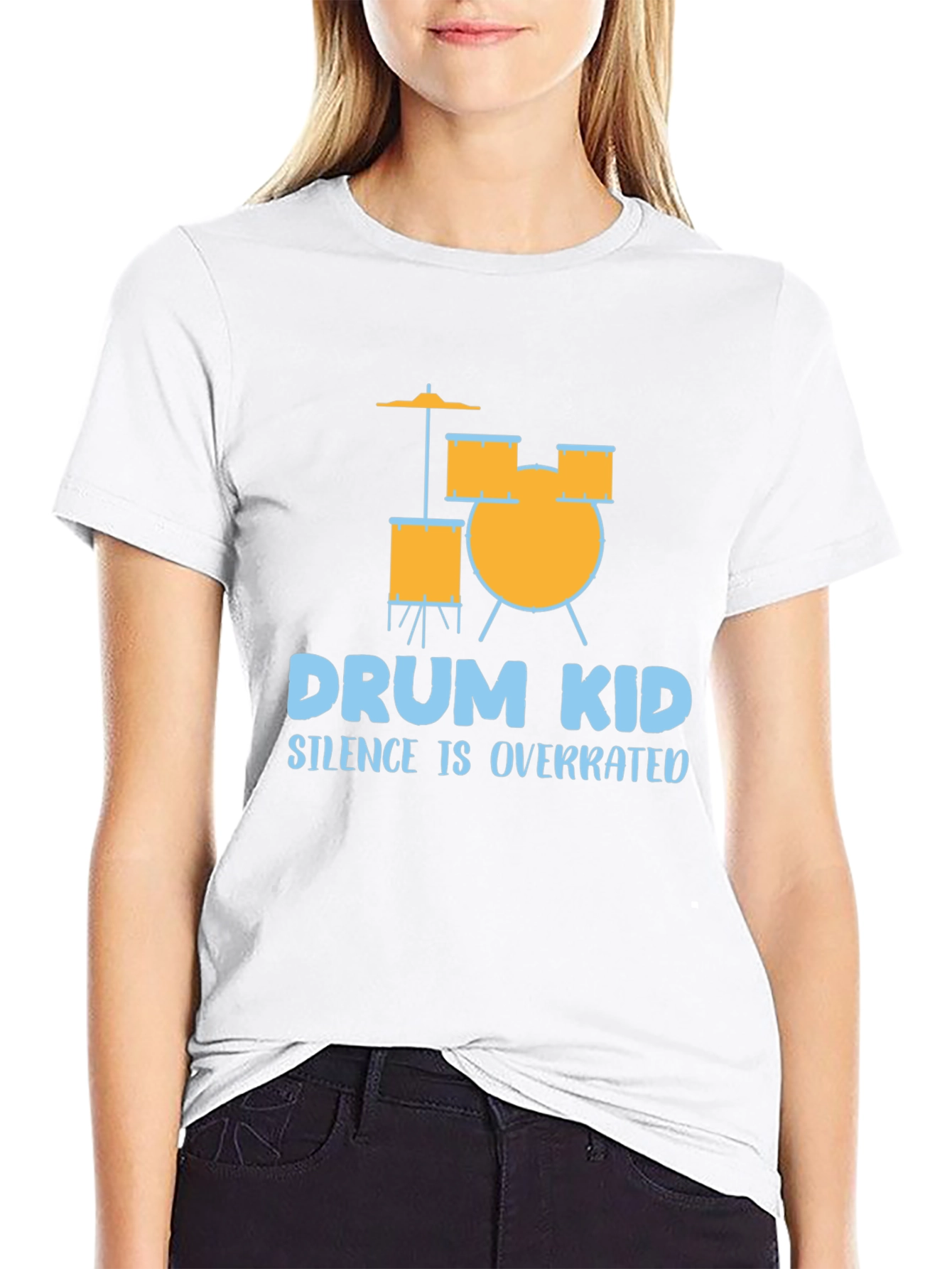 Drum Kid T-Shirt - Silence is Overrated