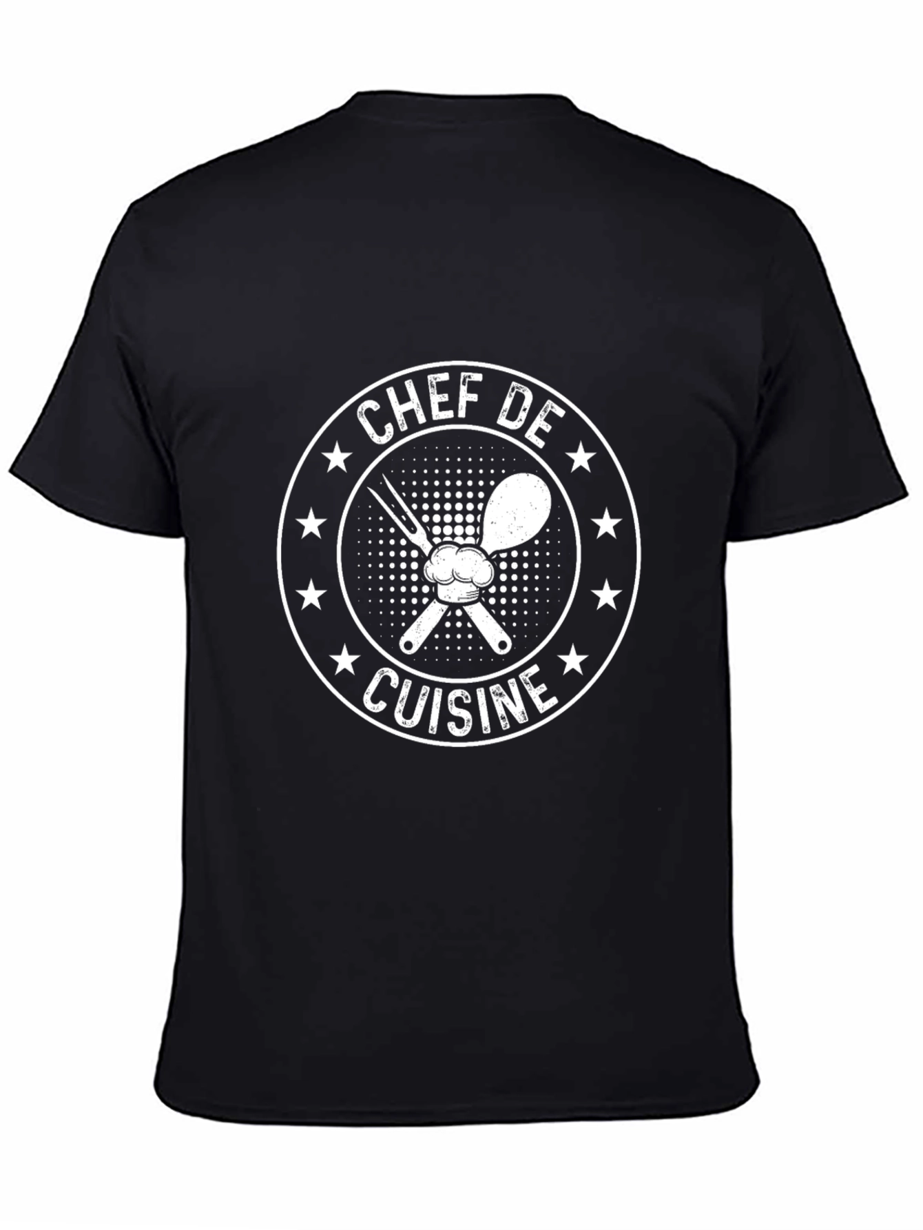 Chef De Cuisine Graphic T-Shirt - Black