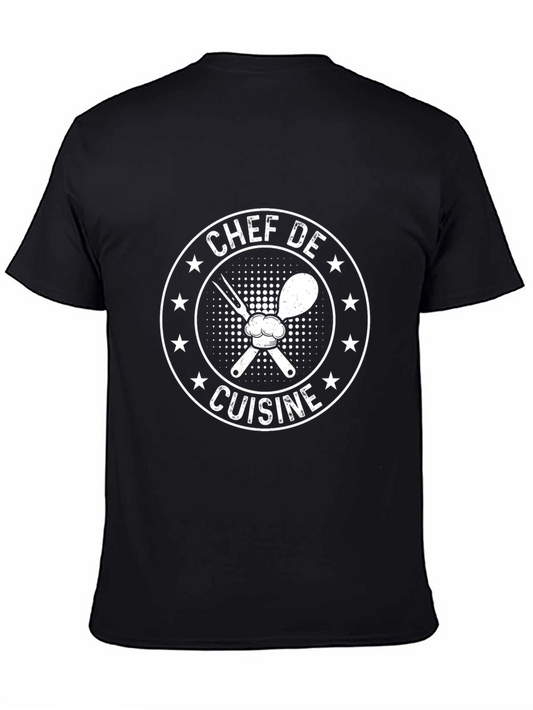 Chef De Cuisine Graphic T-Shirt - Black