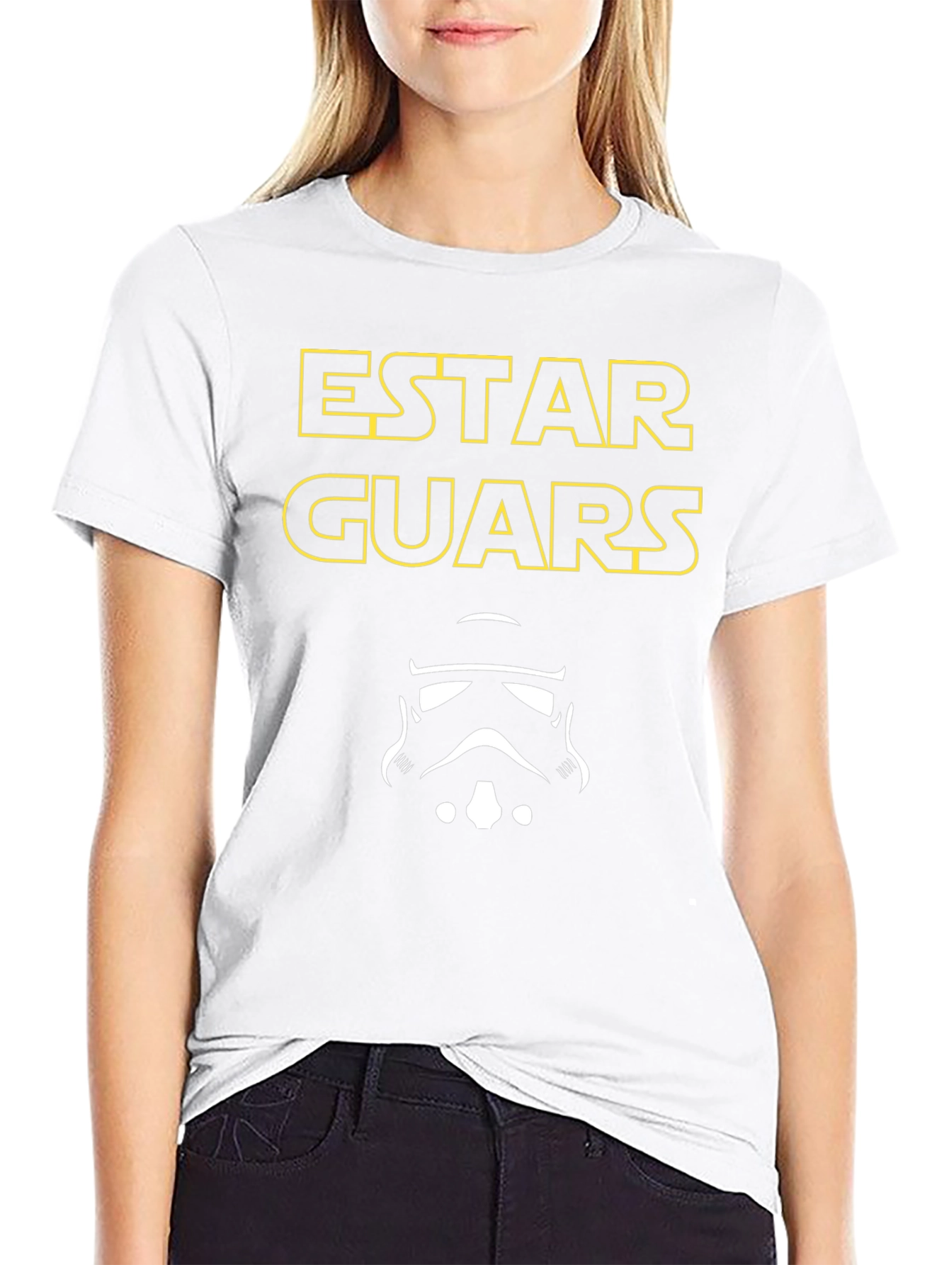 Estar Guars Stormtrooper Black T-Shirt