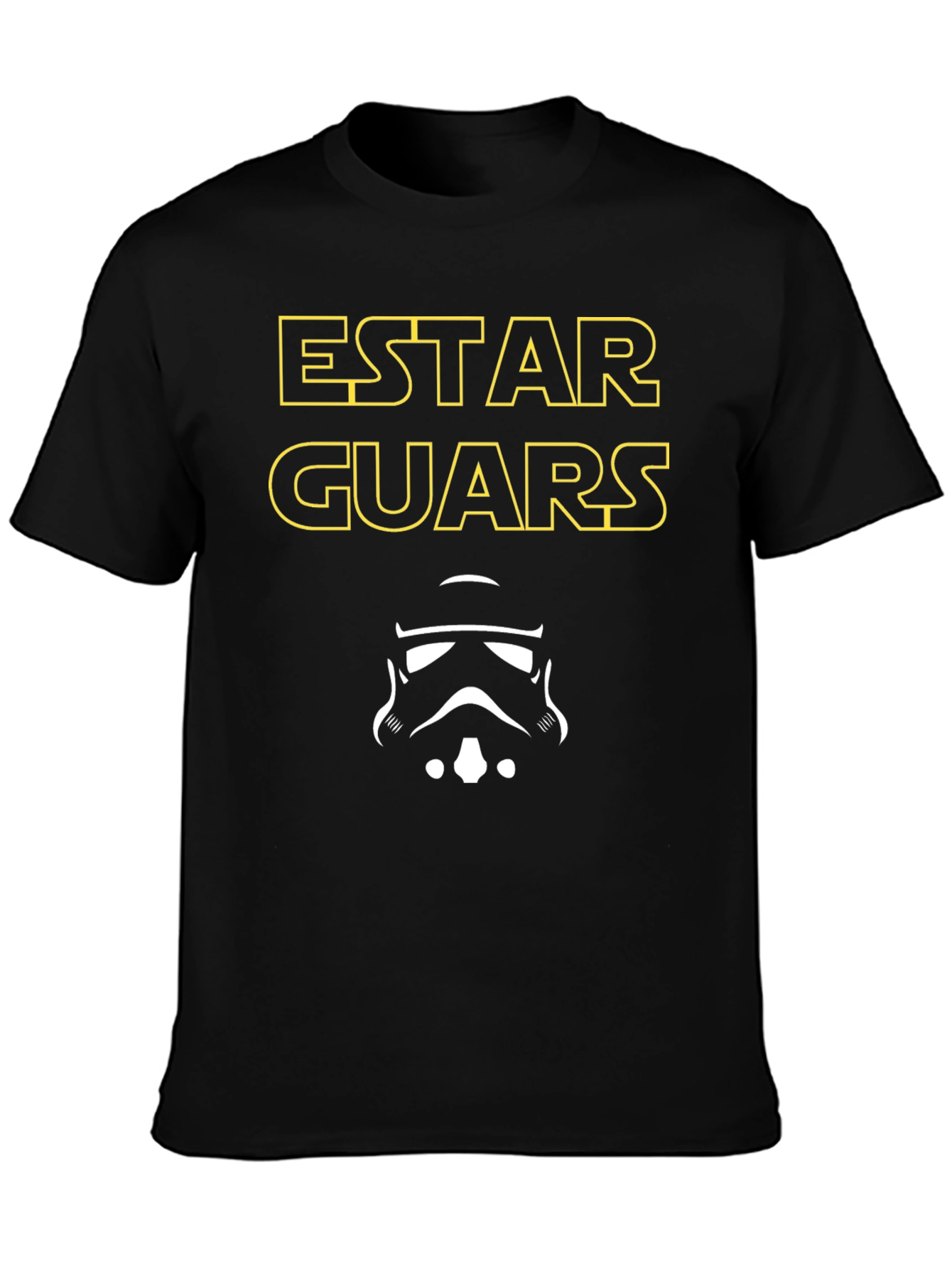 Estar Guars Stormtrooper Black T-Shirt