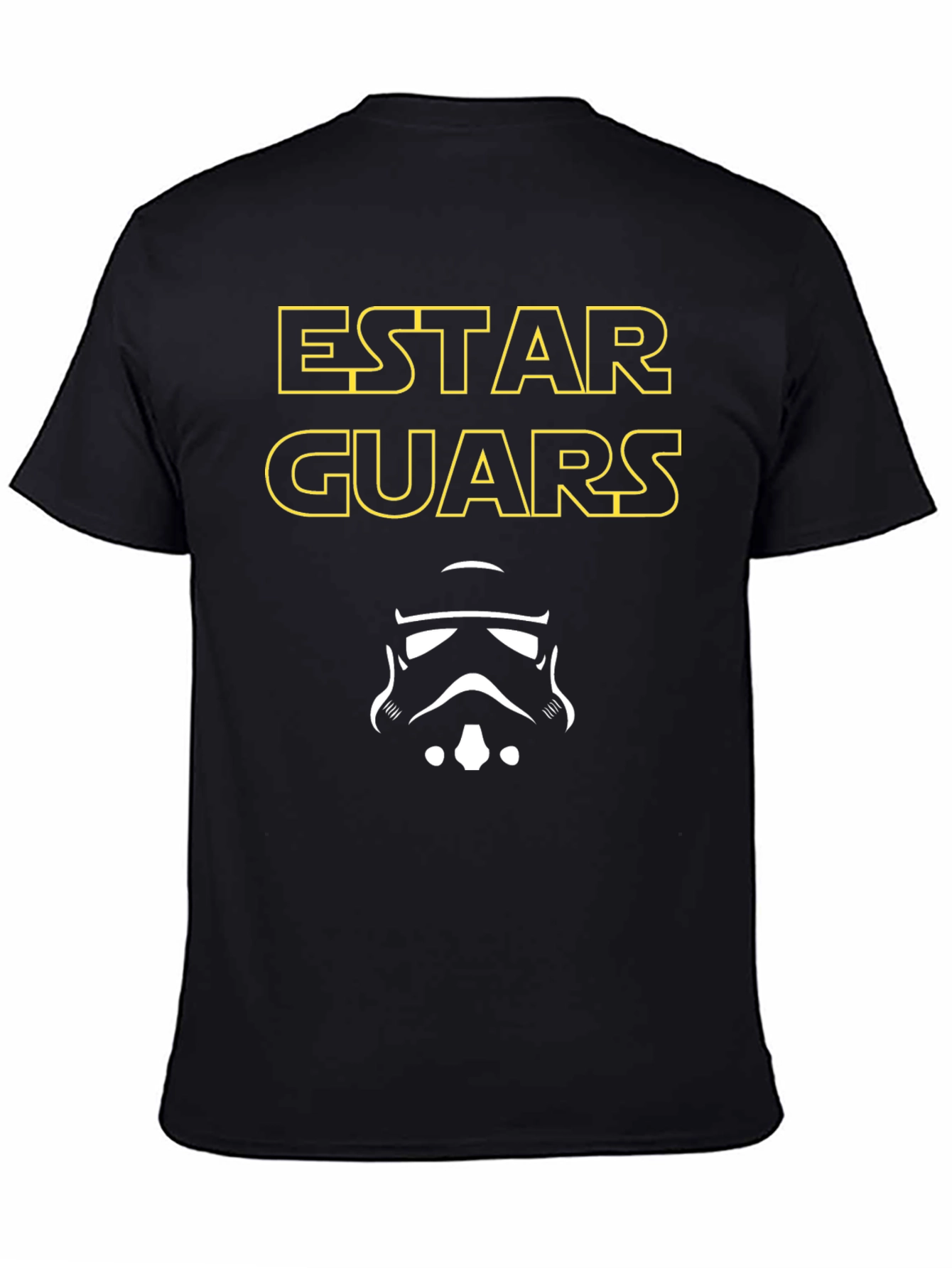 Estar Guars Stormtrooper Black T-Shirt