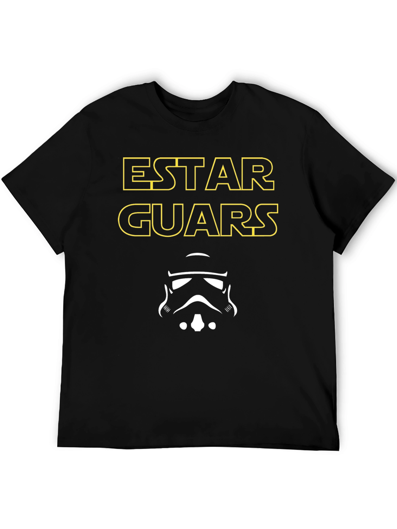 Estar Guars Stormtrooper Black T-Shirt