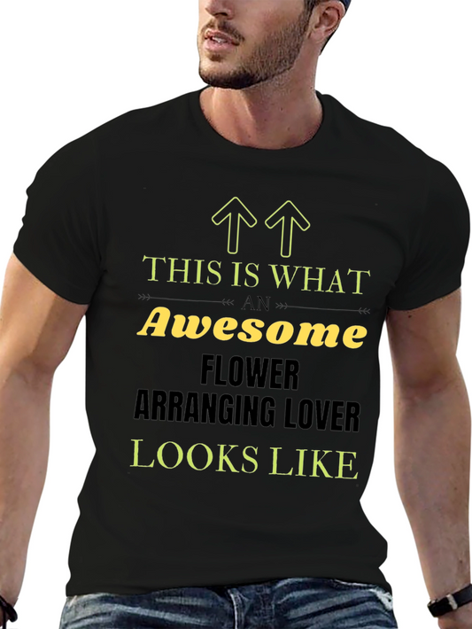 Awesome Flower Arranging Lover T-Shirt
