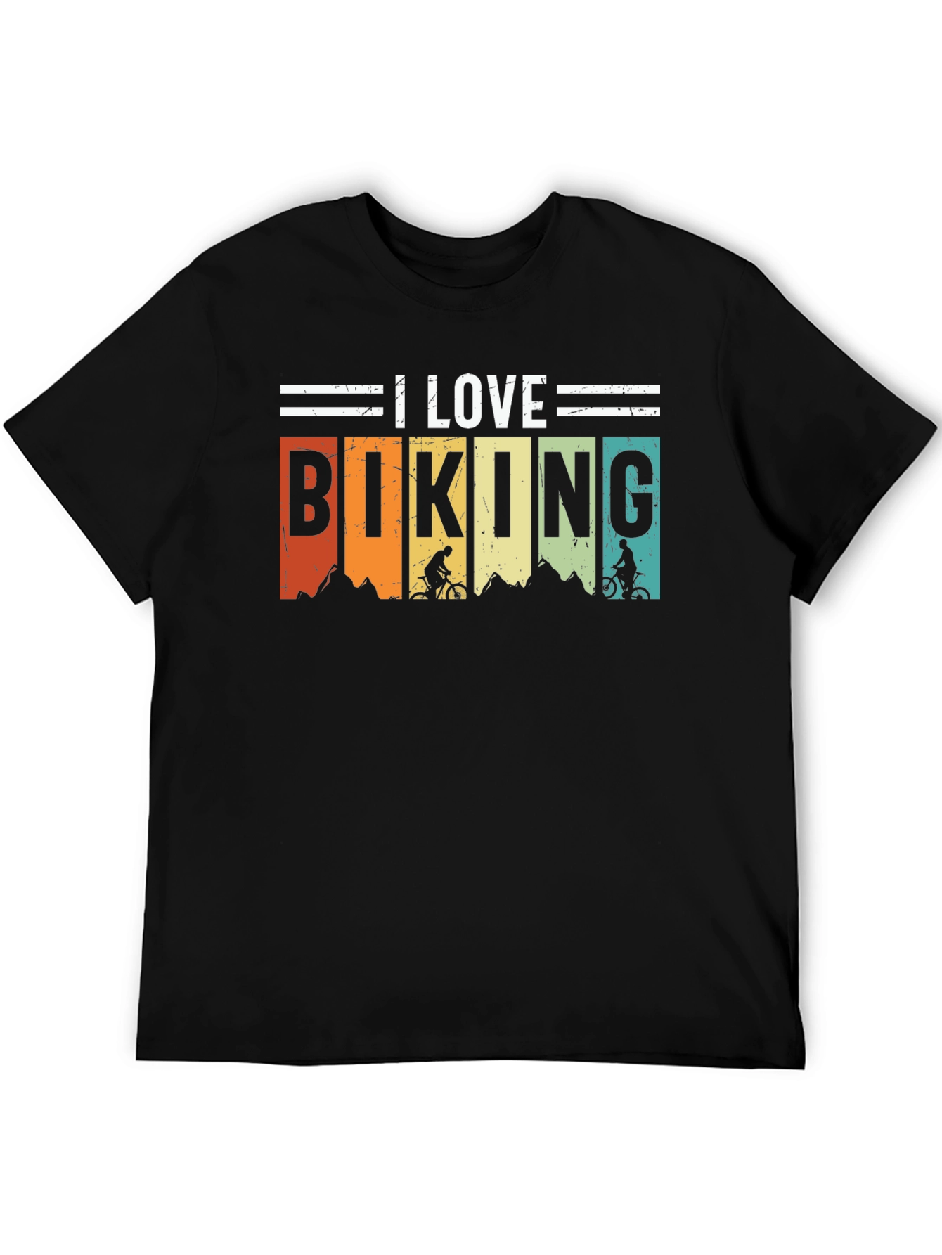 I Love Biking Graphic Tee