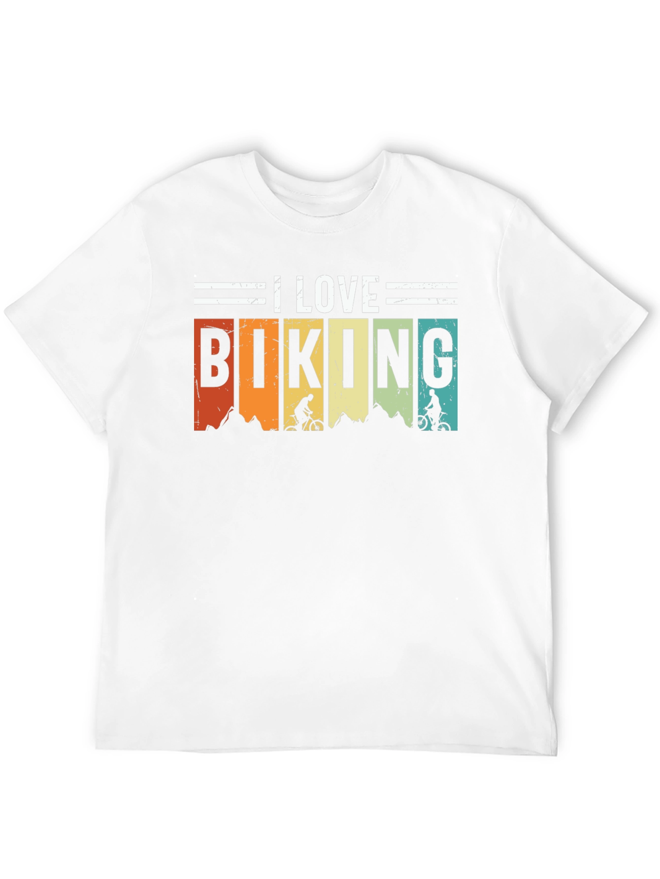 I Love Biking Graphic Tee