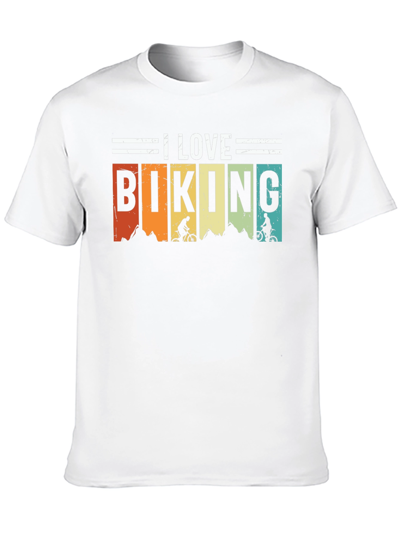 I Love Biking Graphic Tee