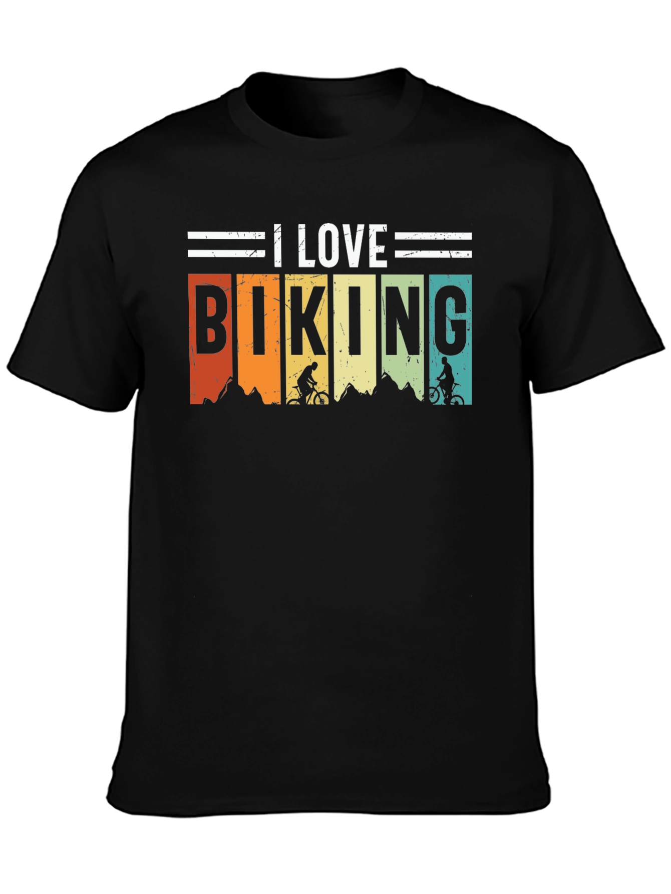 I Love Biking Graphic Tee
