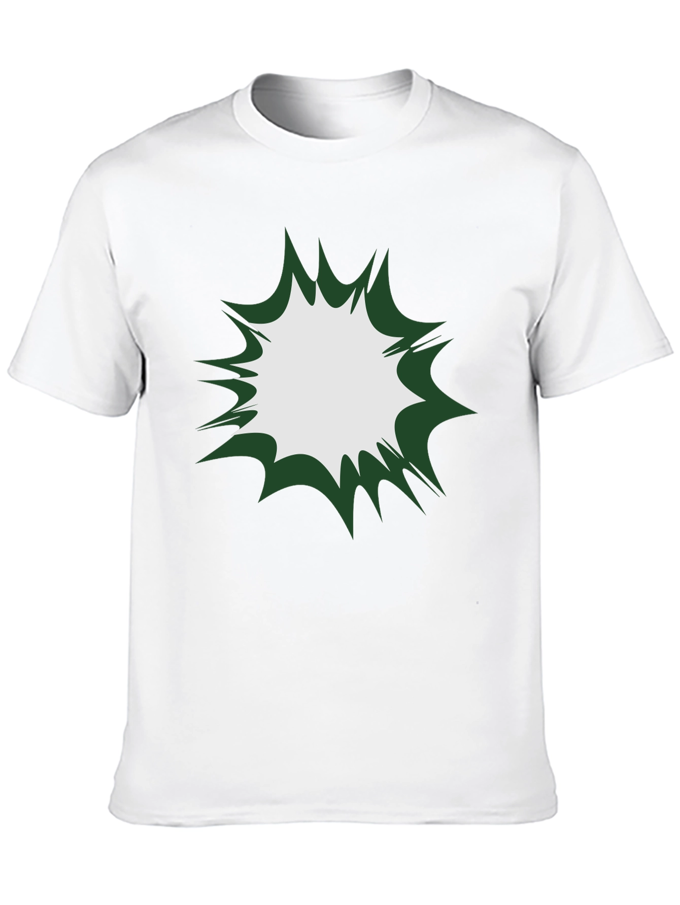 Mens Black T-Shirt - Exploding Graphic Design