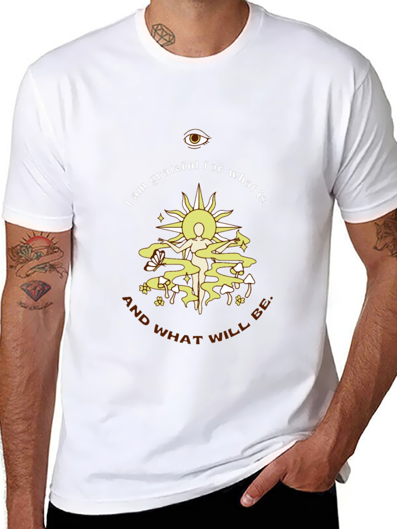Grateful Graphic Tee - Unisex Casual Cotton Blend