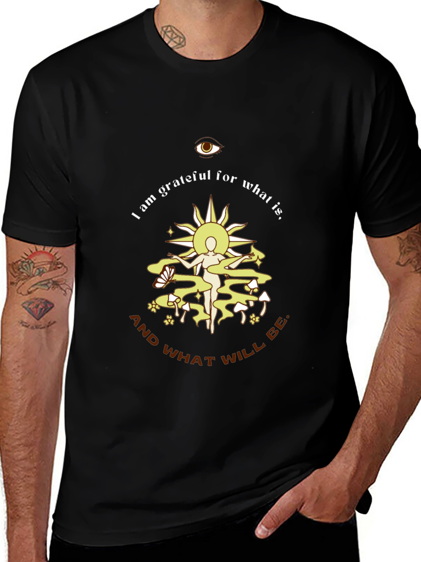 Grateful Graphic Tee - Unisex Casual Cotton Blend