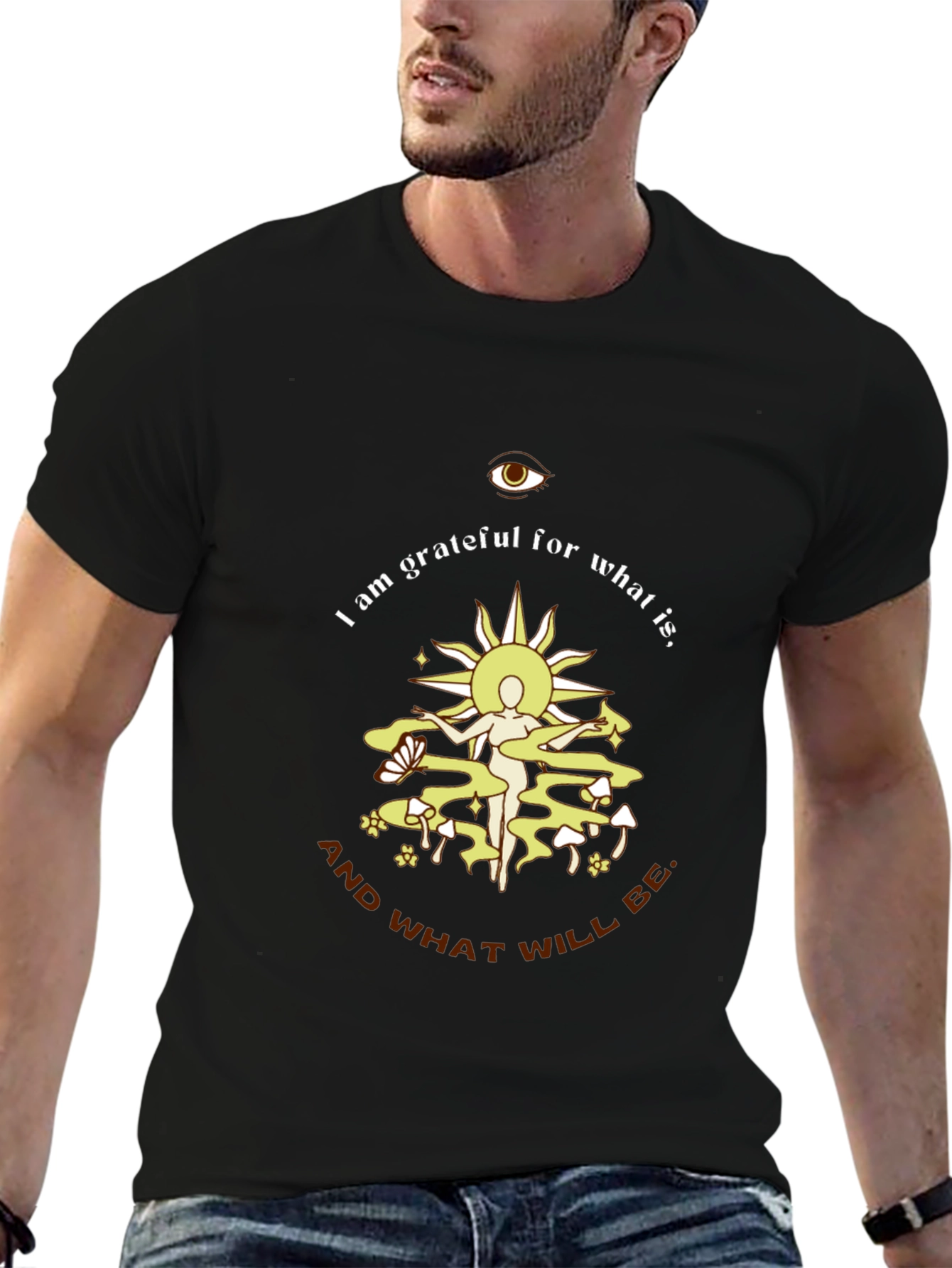 Grateful Graphic Tee - Unisex Casual Cotton Blend