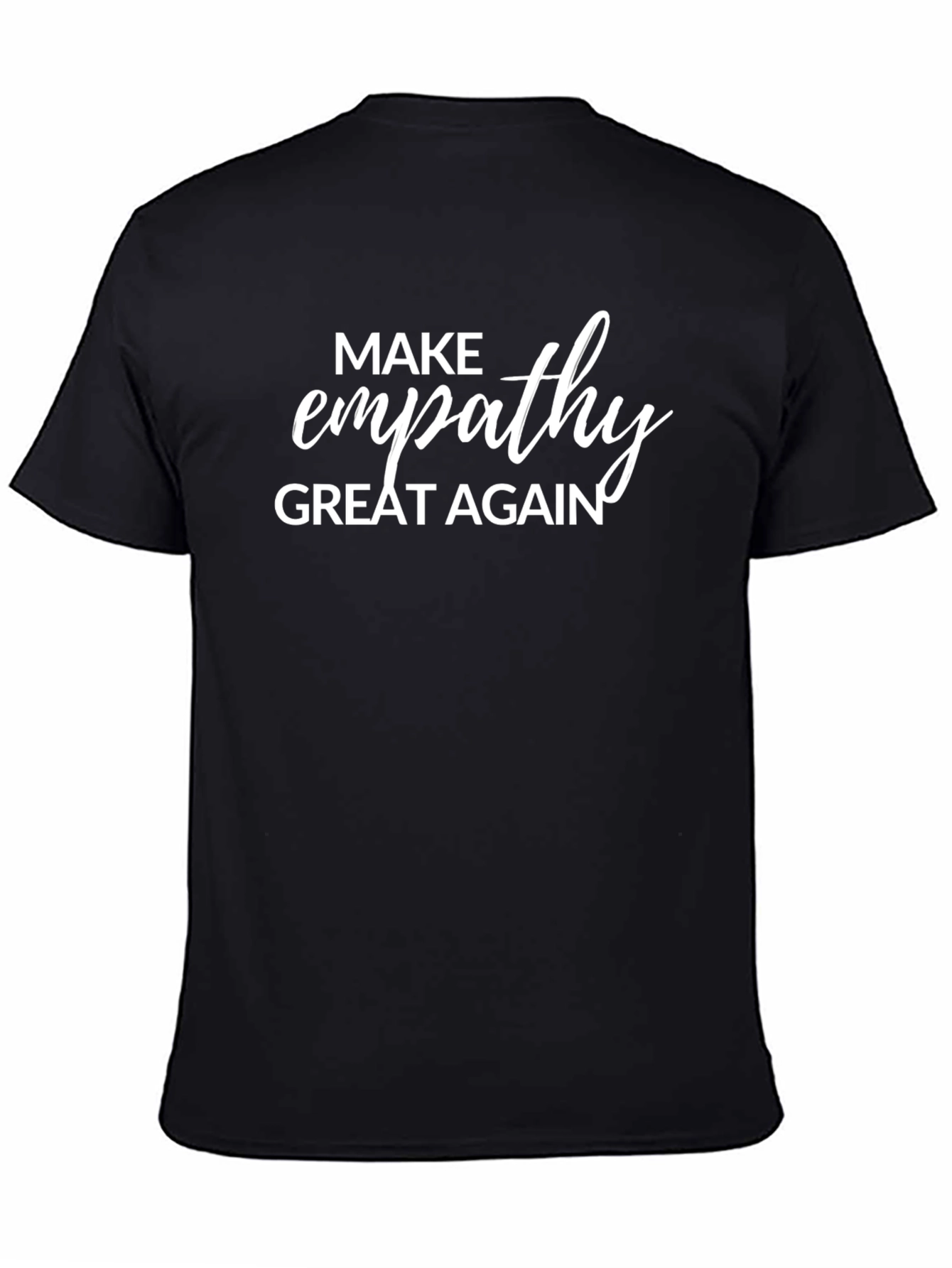 Empathy Great Again Graphic Tee - Black