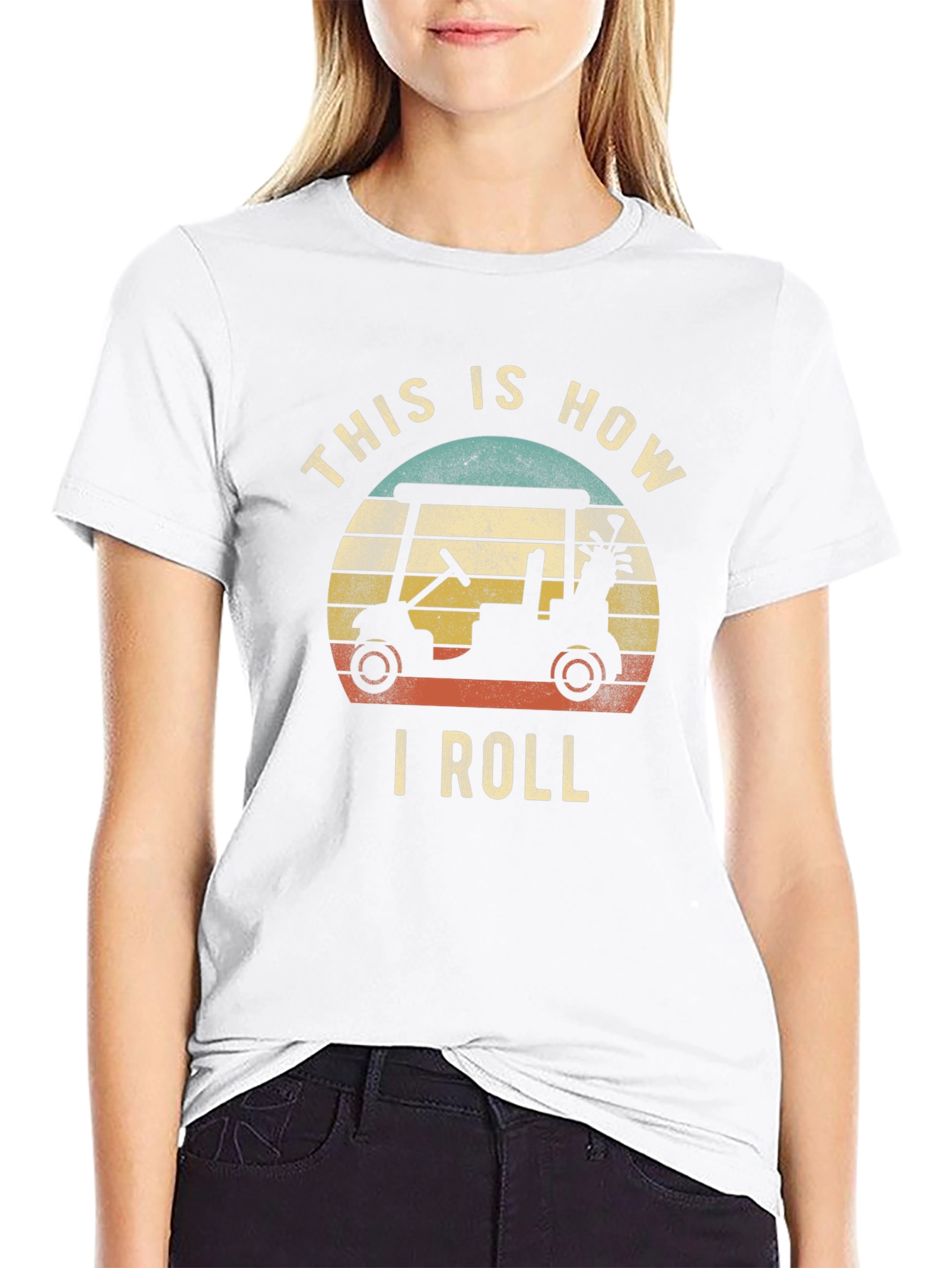 This Is How I Roll Golf Cart T-Shirt