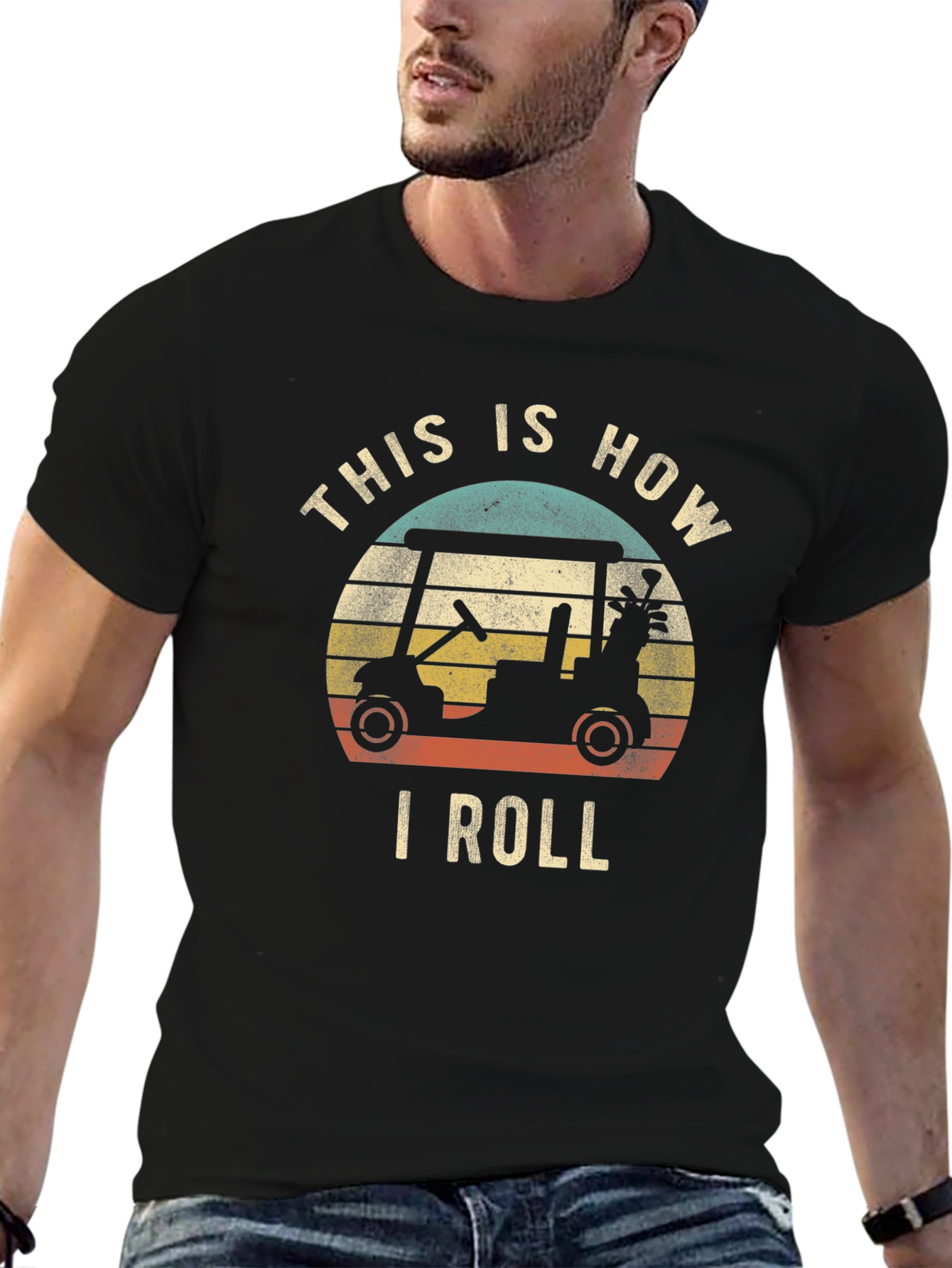 This Is How I Roll Golf Cart T-Shirt