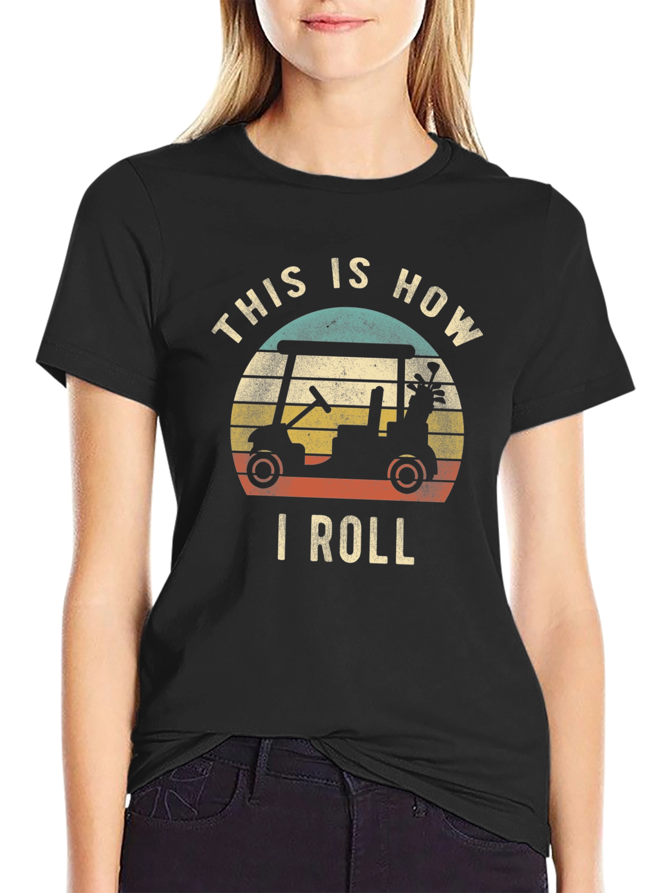 This Is How I Roll Golf Cart T-Shirt