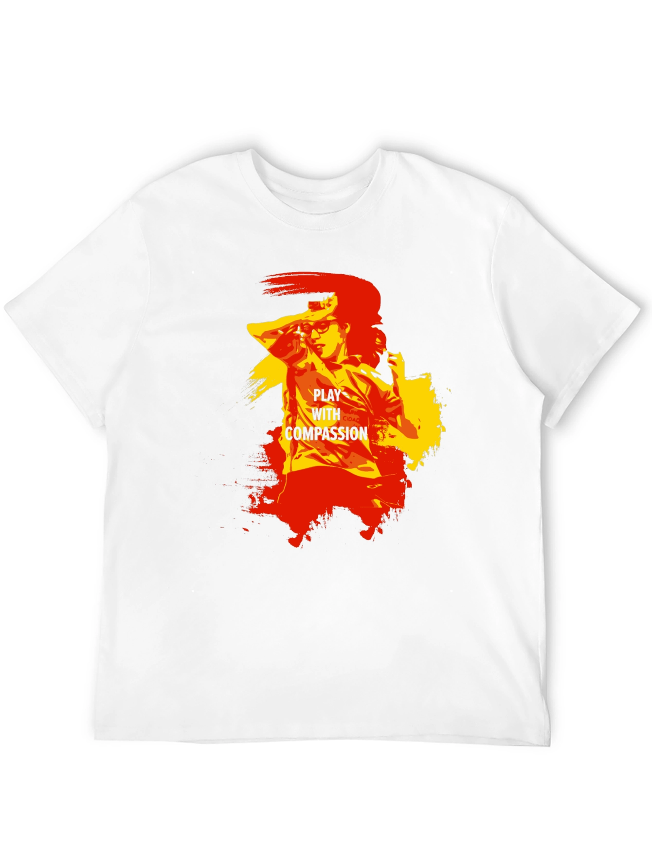 Play With Compassion Graphic T-Shirt - Black