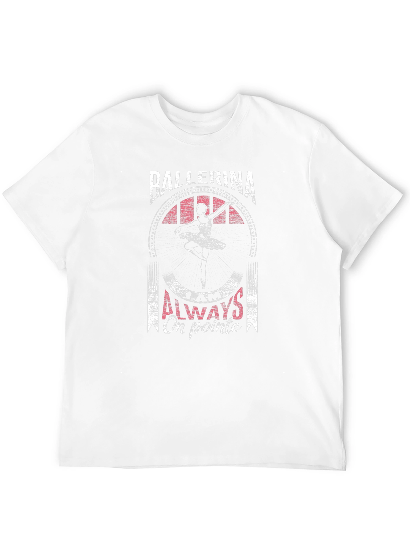 Ballerina Always On Pointe Black T-Shirt