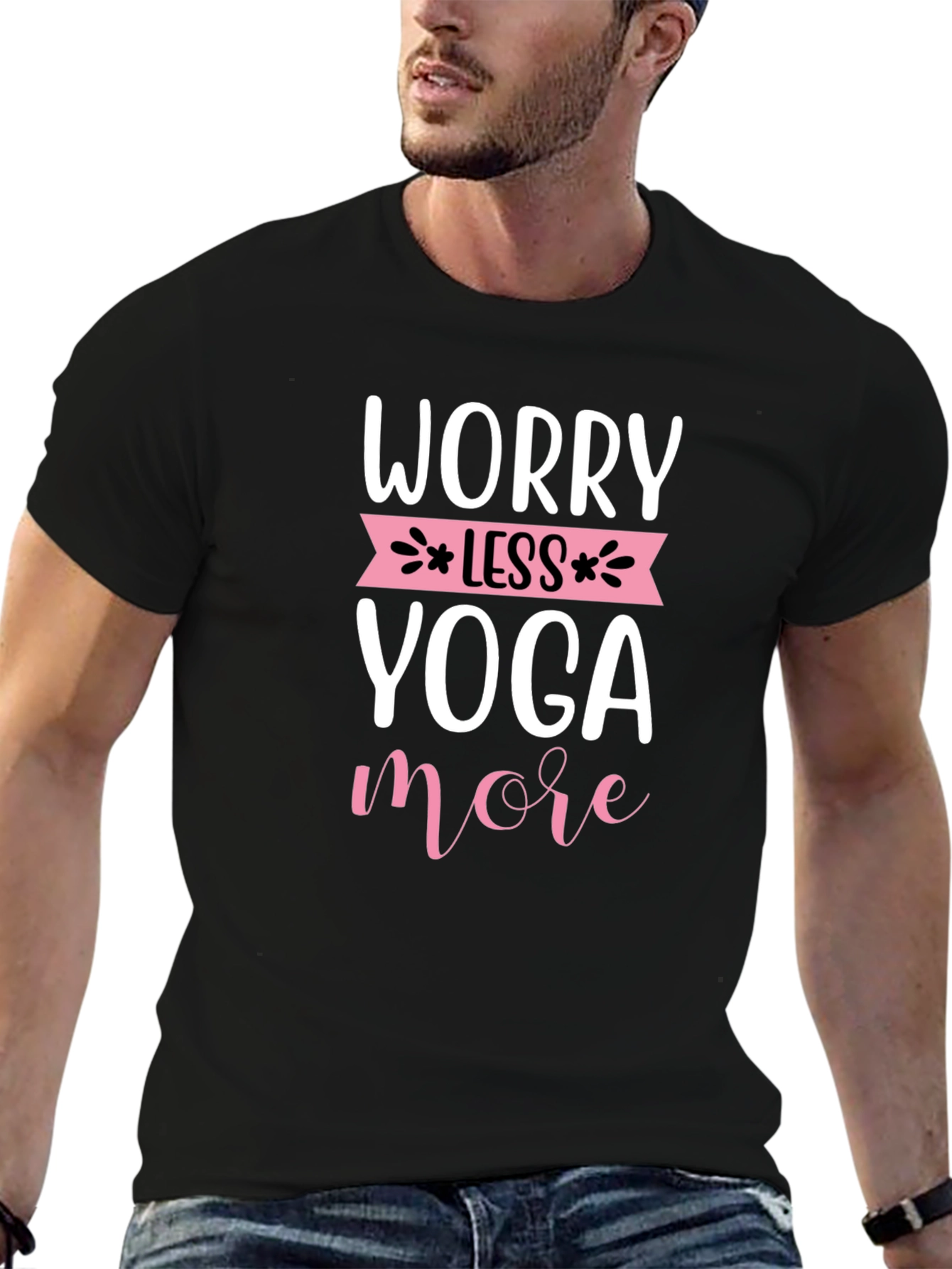Worry Less Yoga More T-Shirt