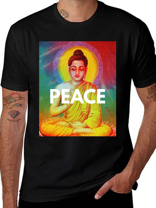 Peace Buddha Graphic Tee
