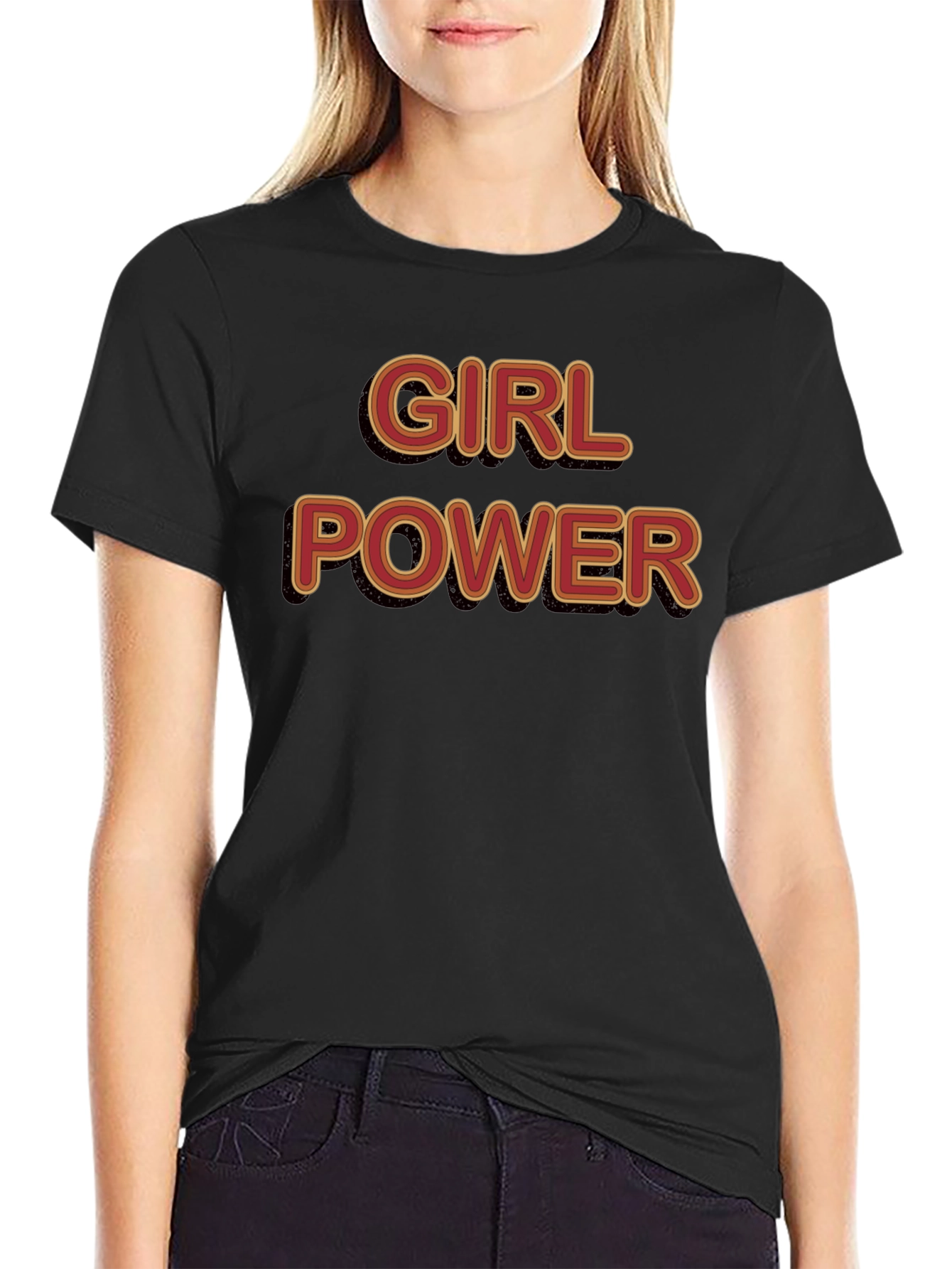 Girl Power Graphic Tee - Stylish Empowerment